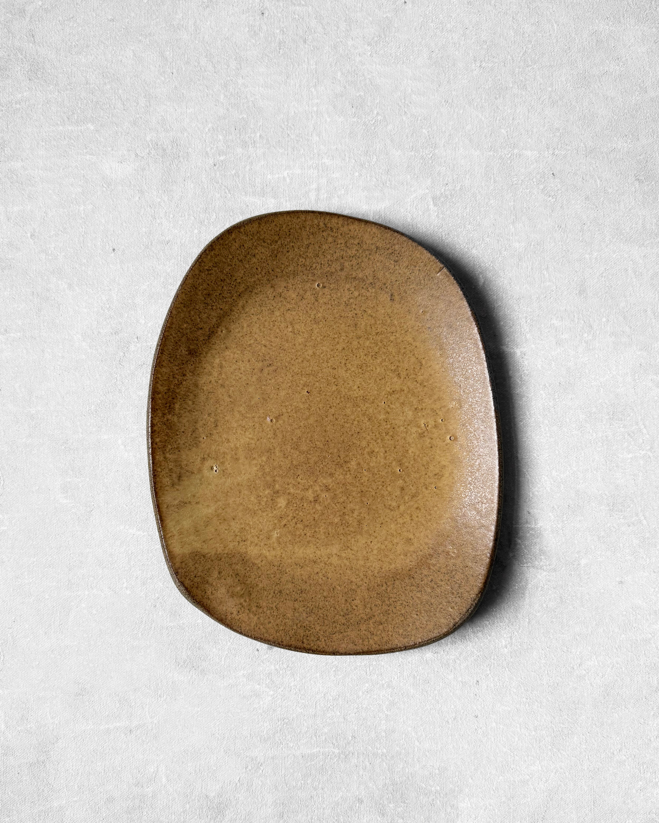 Dessert Plate in Matte Honey