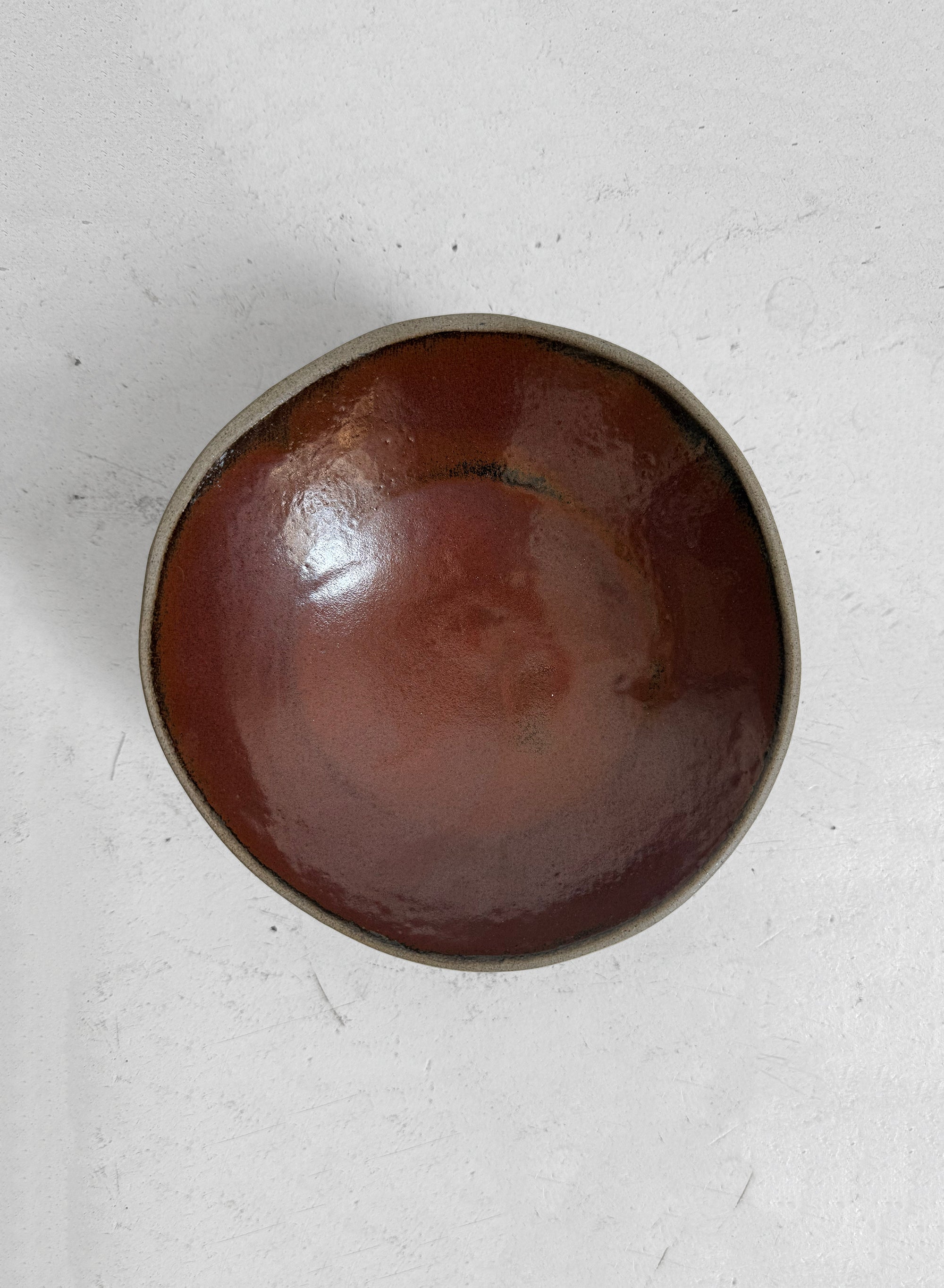 Balance Bowl in Deep Red