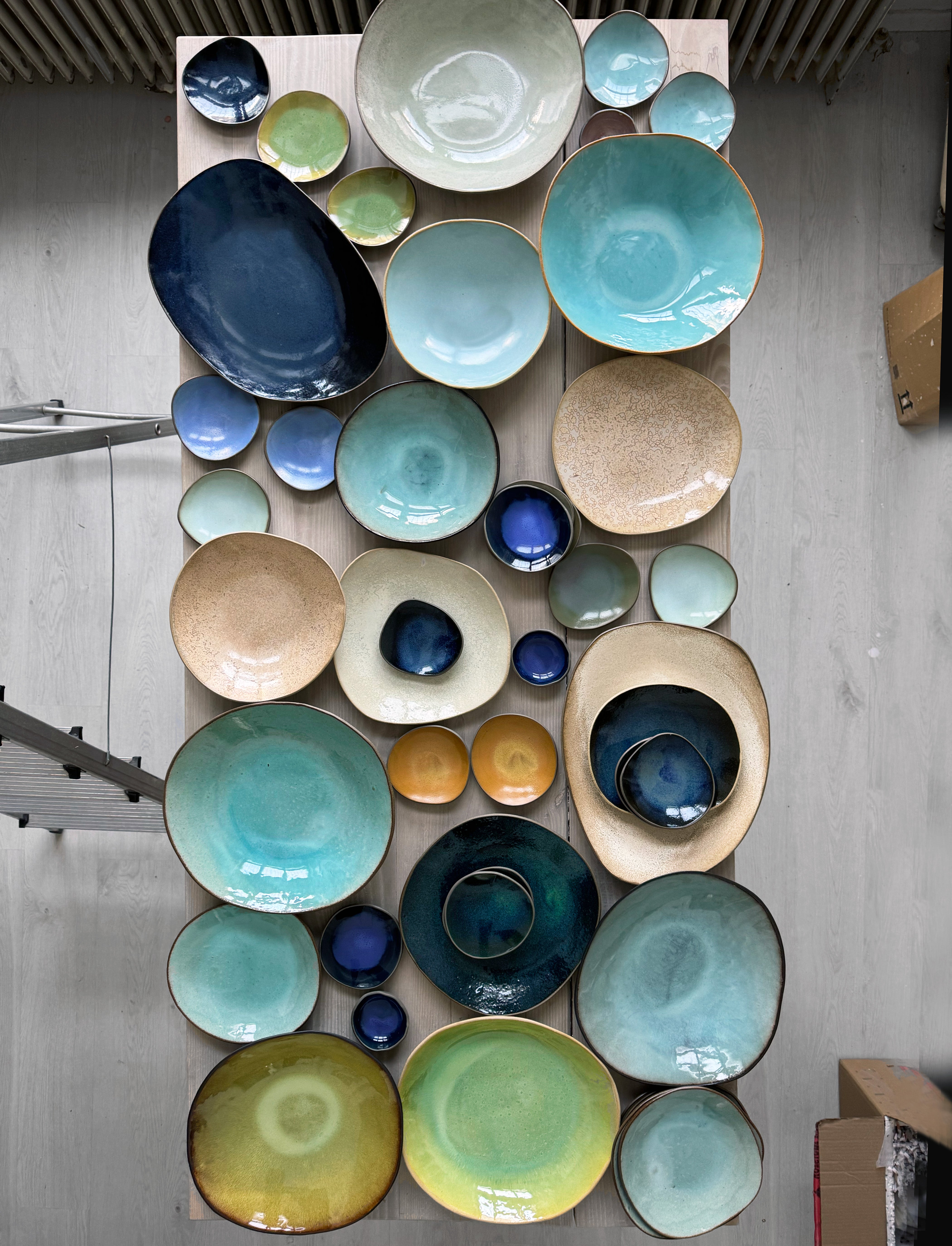 Breakfast Bowl in Misty Azure