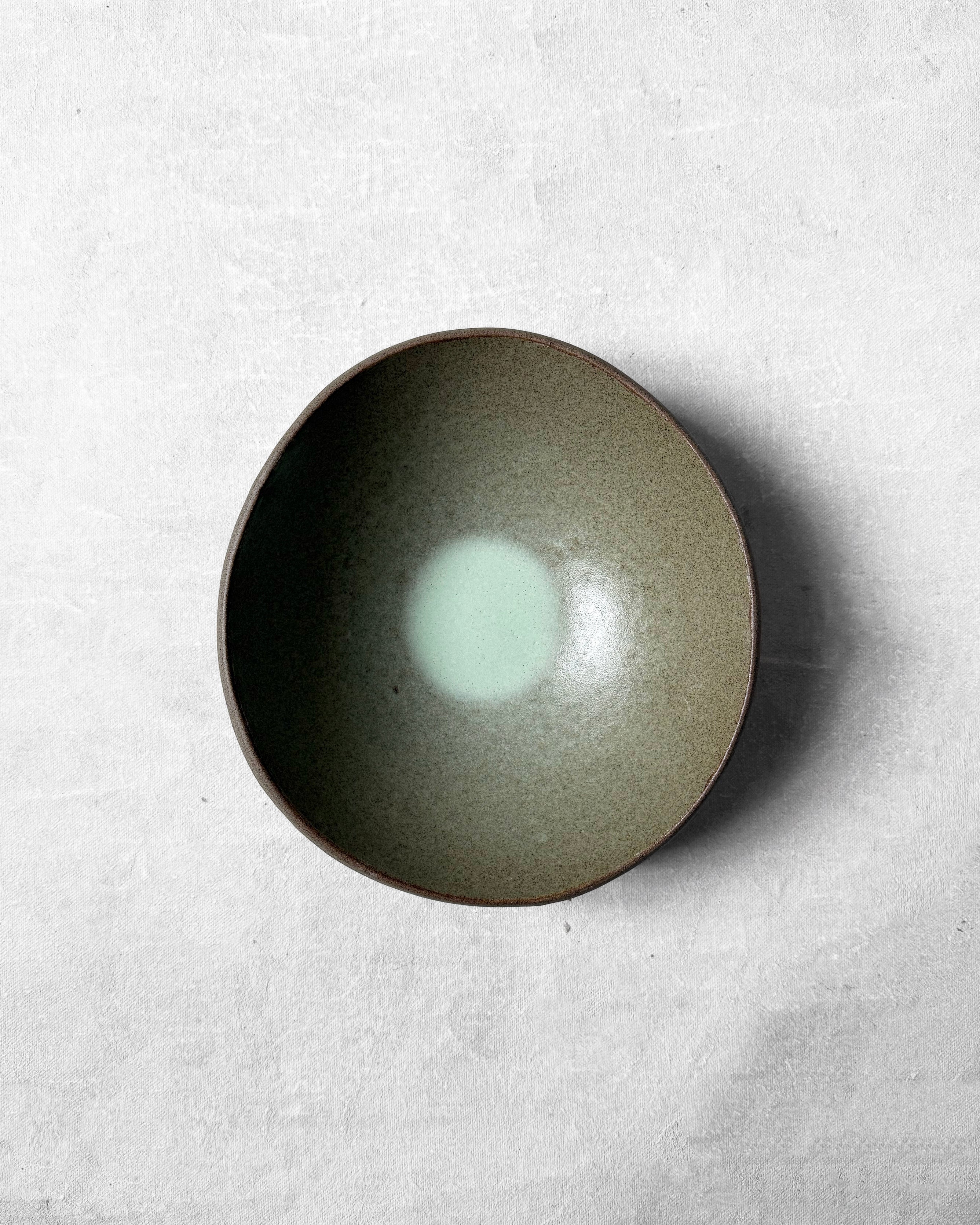 Breakfast Bowl in Matte Aqua