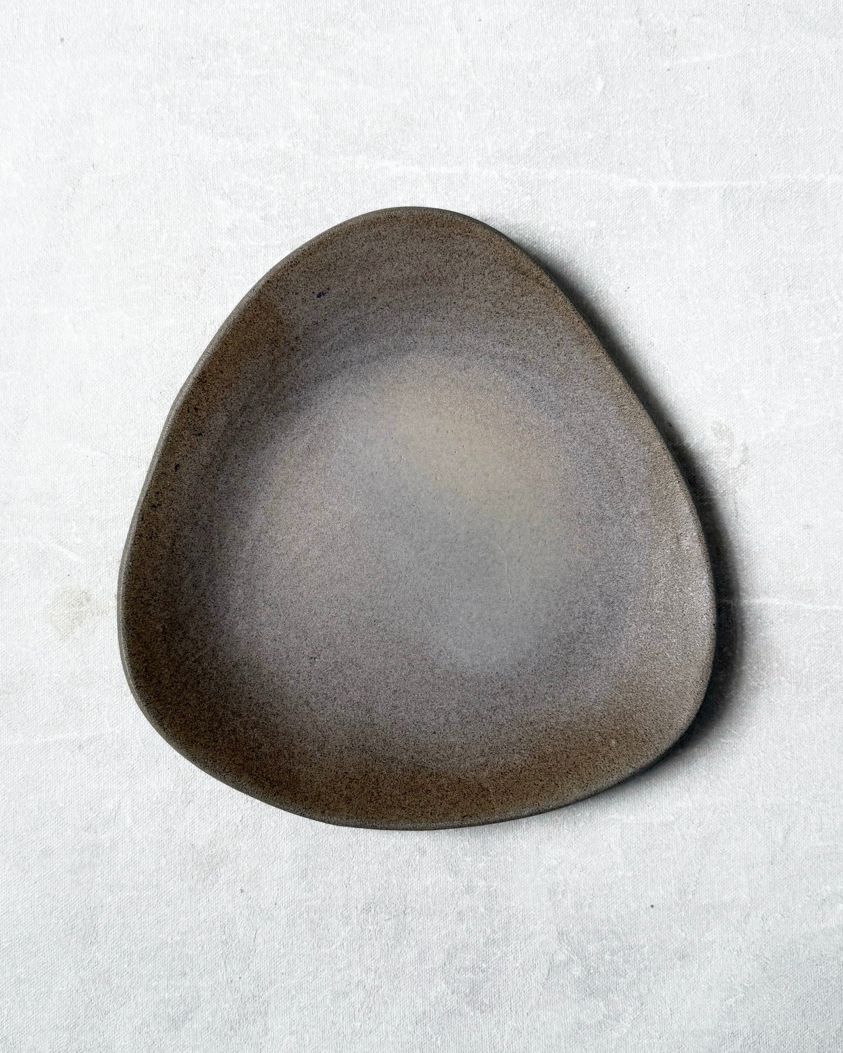 Dessert Plate in Matte Ashstone