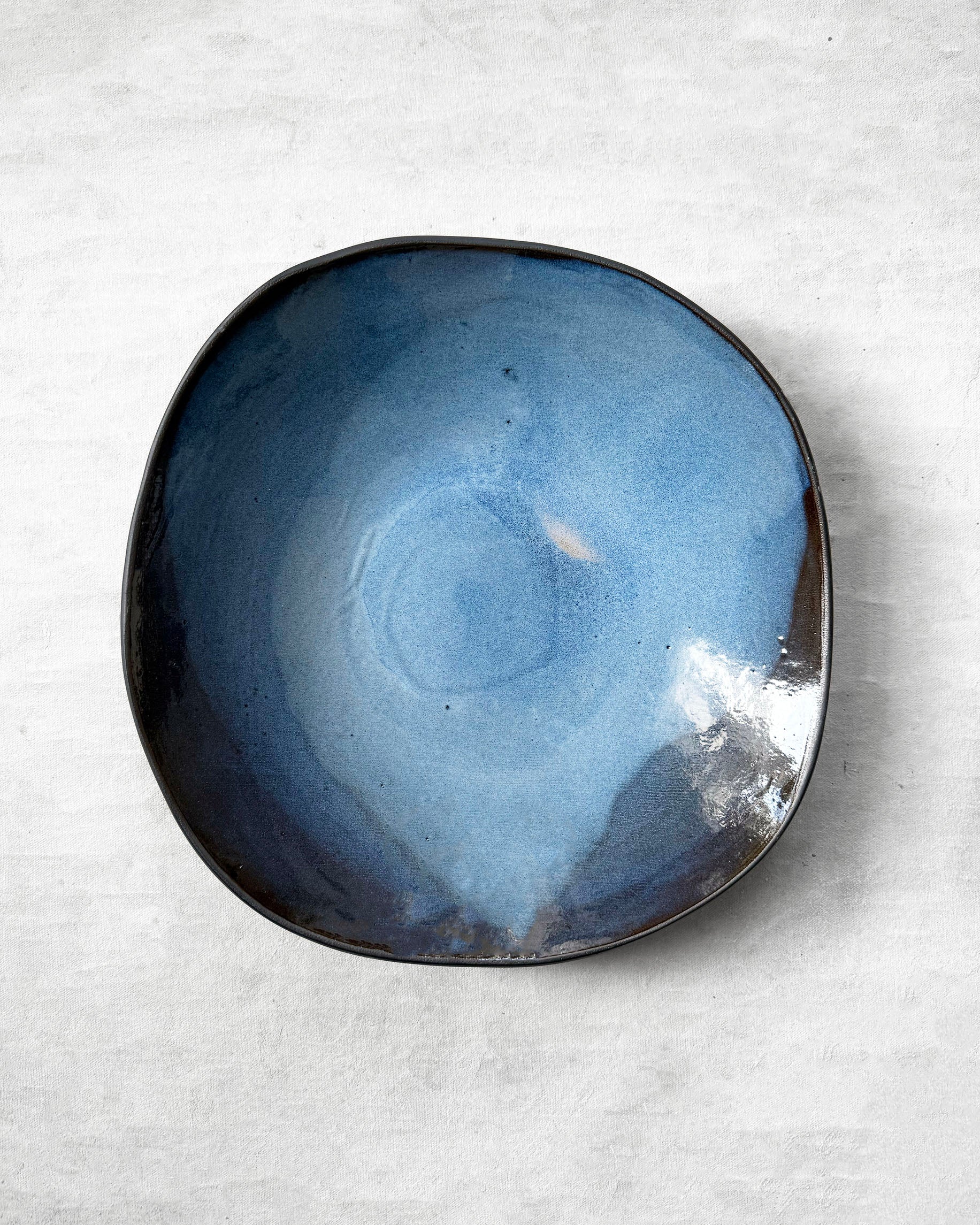 Salad Bowl in Paris Blue