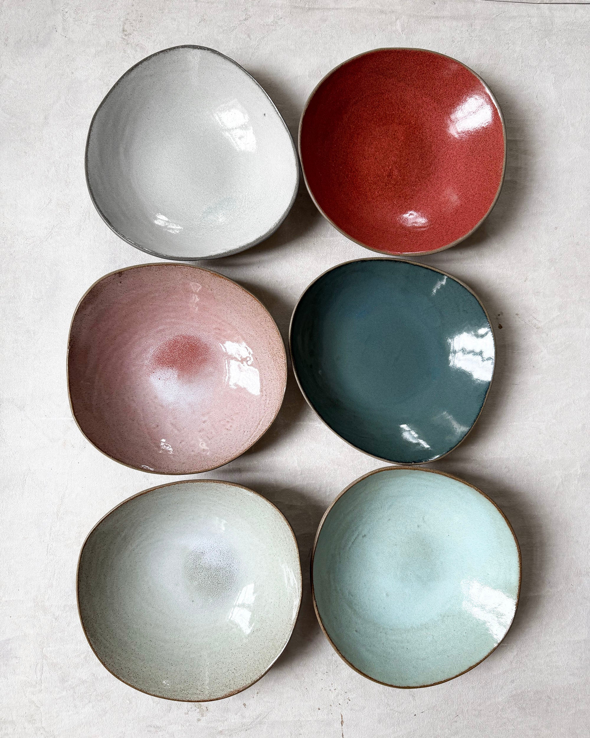 Pasta Bowl in Signal Red