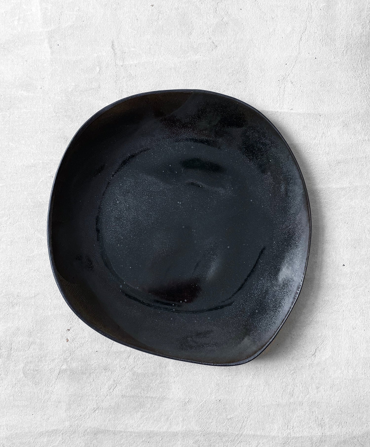 Dinner Plate in High Gloss Black
