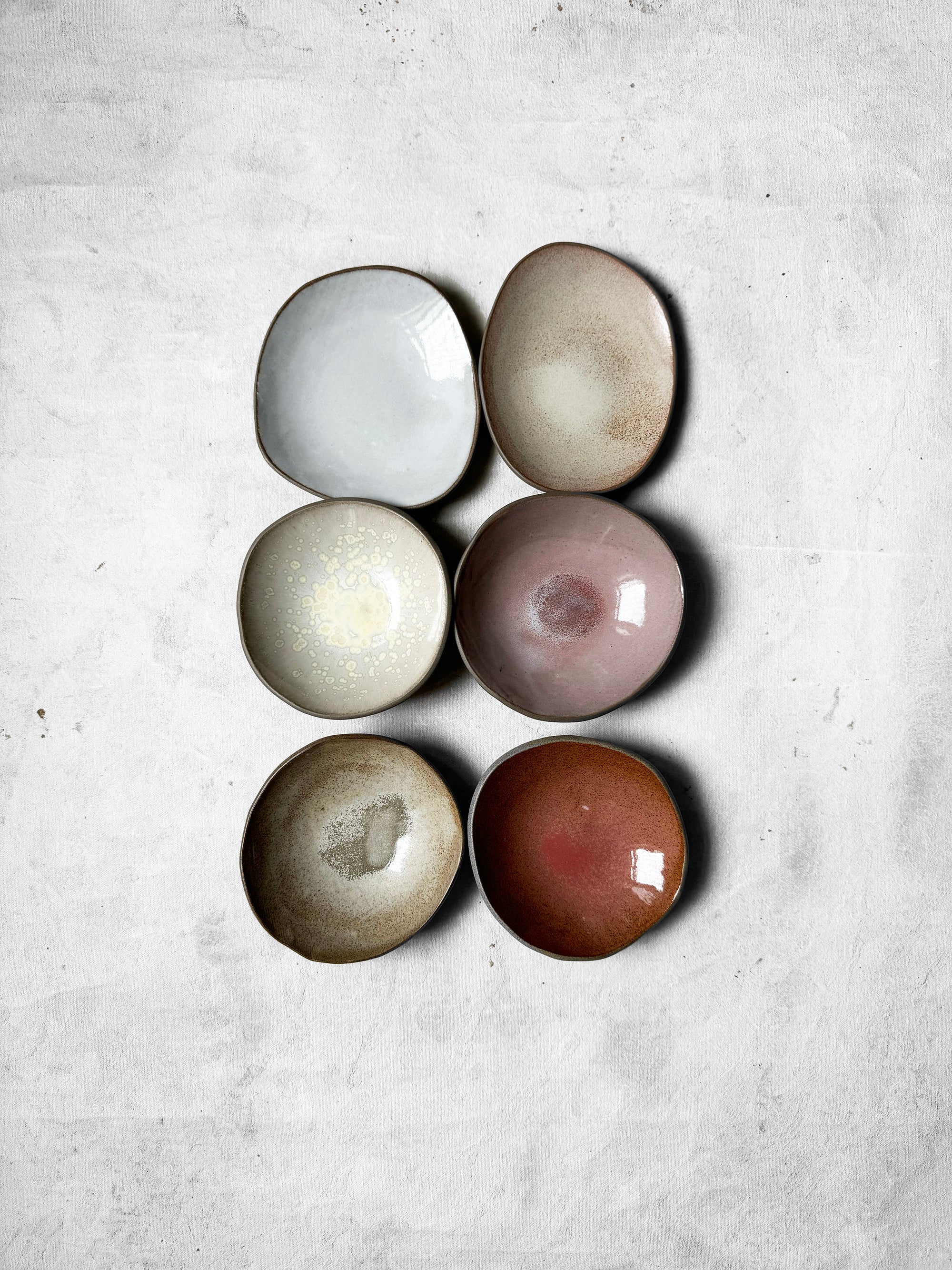 Tapas Plate in Marbled Beige