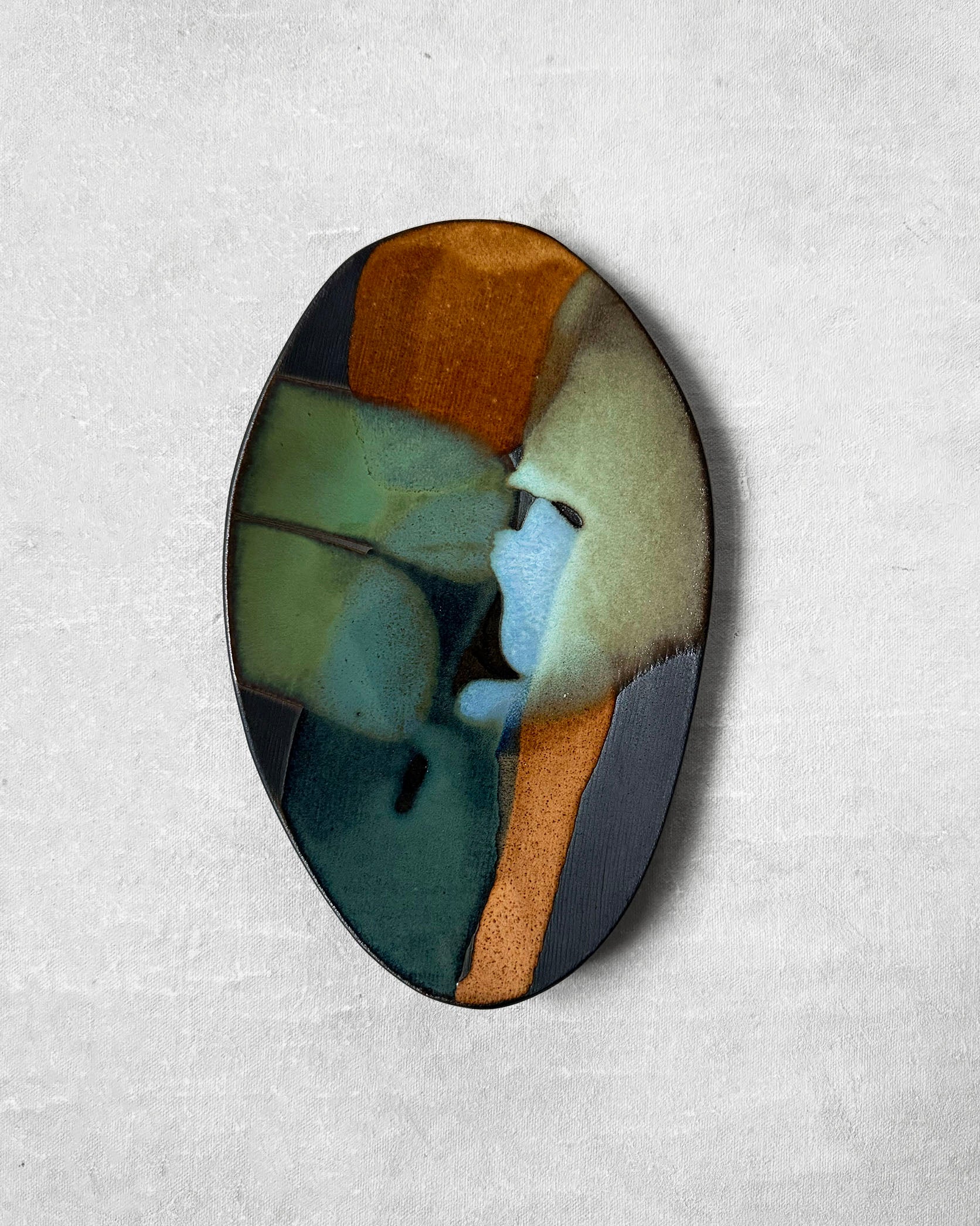 Painted Small Serving Tray