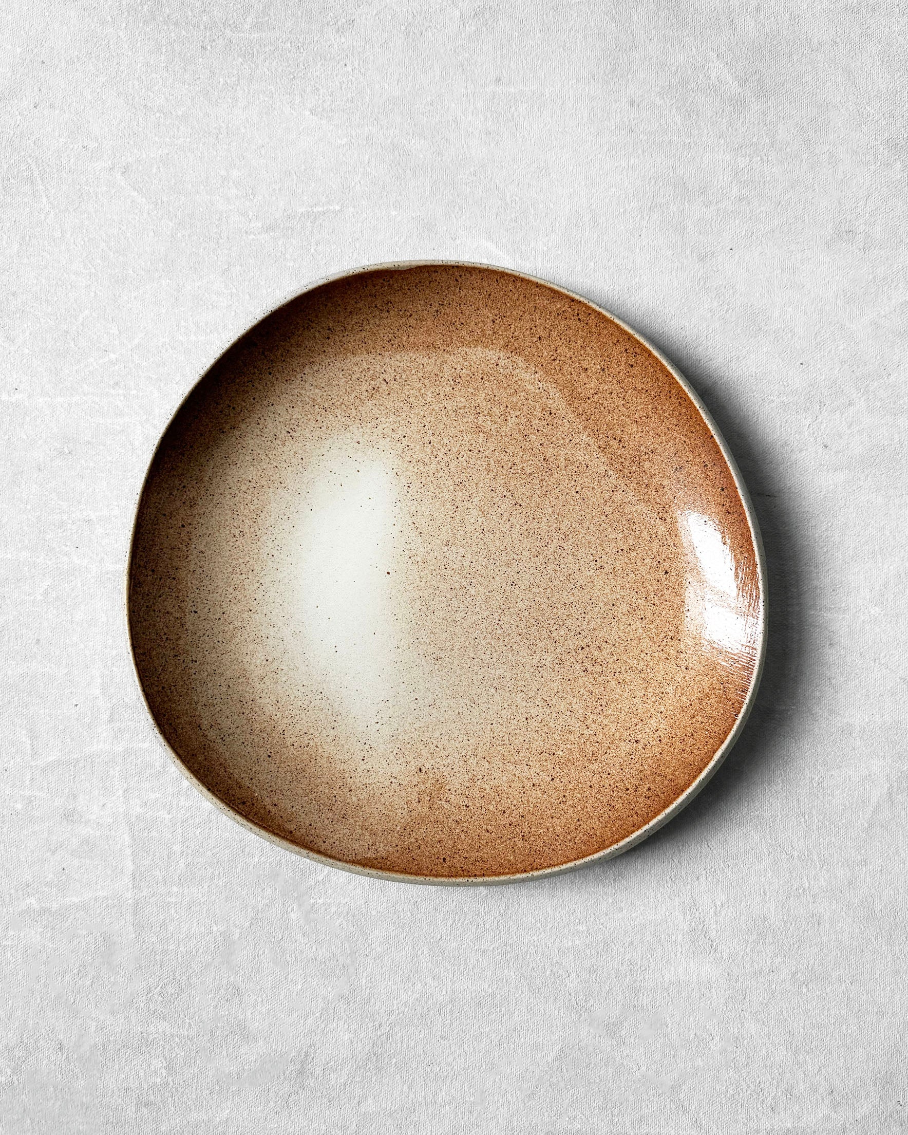 Everyday Plate in Cinnamon