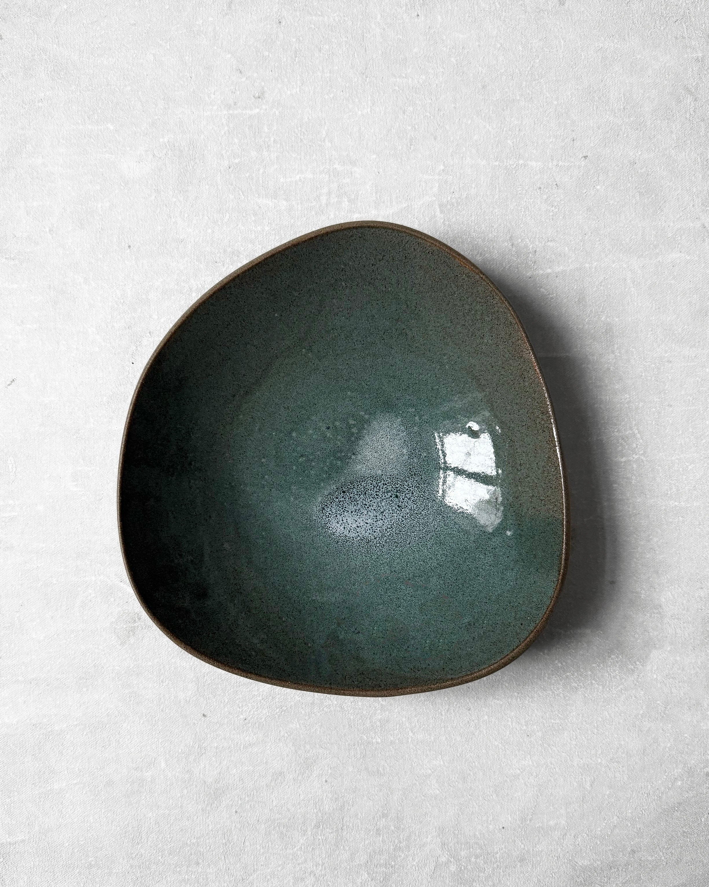 Pasta Bowl in Misty Emerald