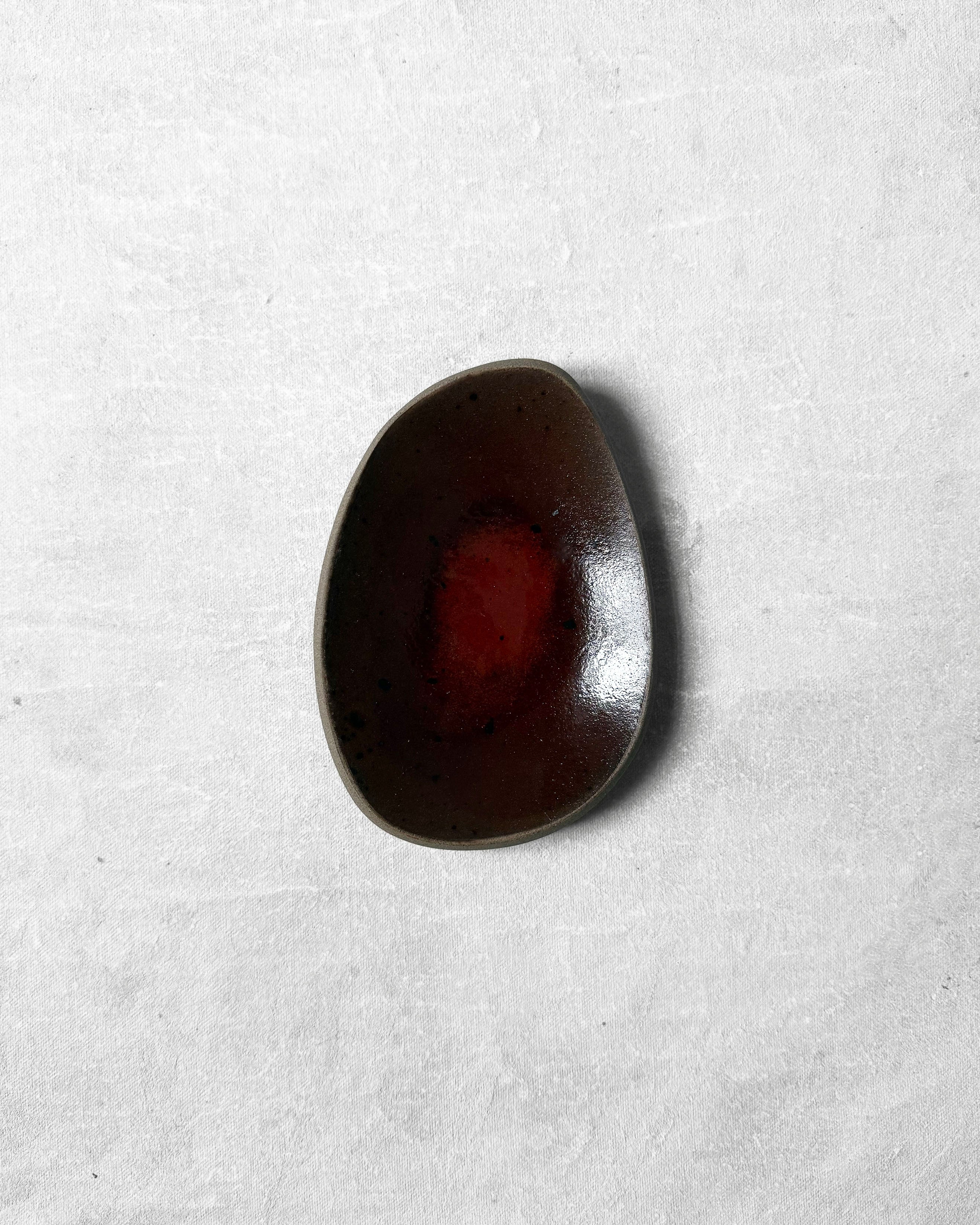 Tapas Plate in Dark Cherry