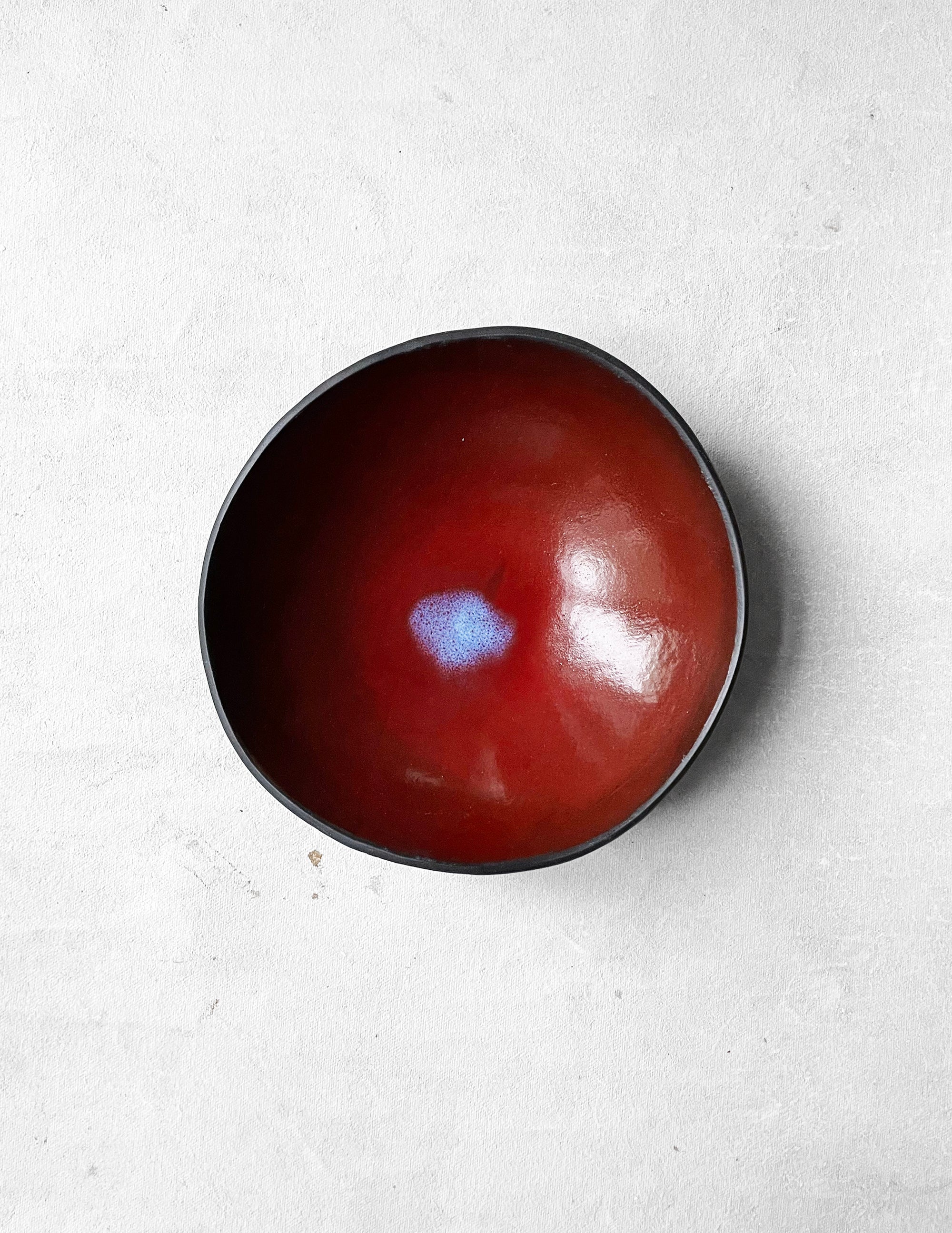 Breakfast Bowl in Dark Ruby