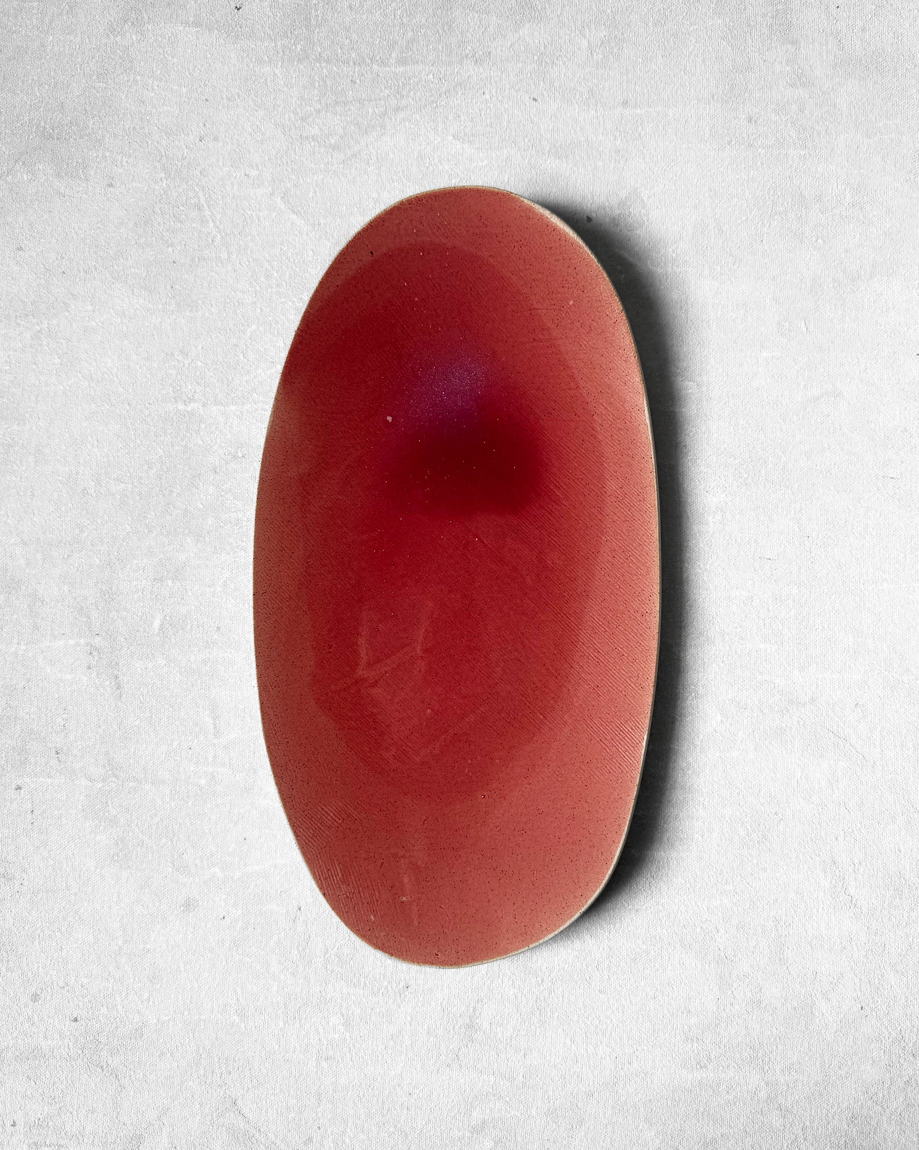 Medium Serving Tray in Hot Berry