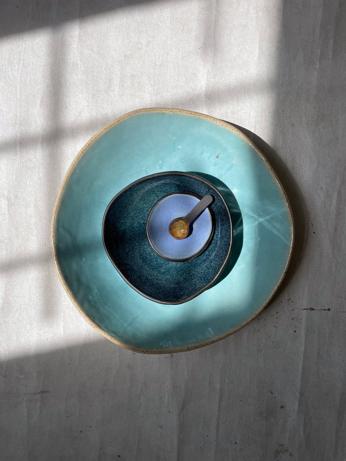 Everyday Plate in Lagoon