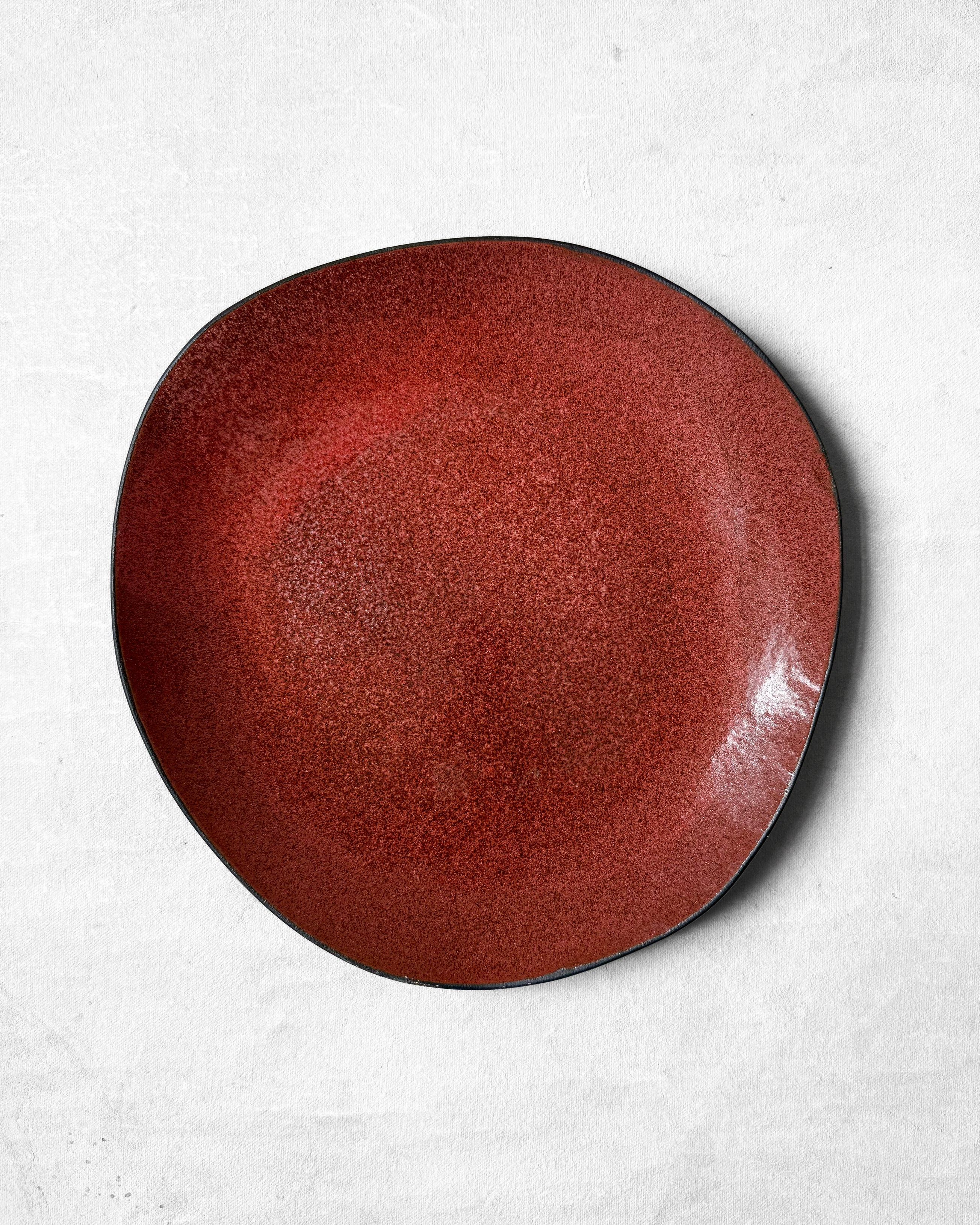 Dinner Plate in Pomegranate