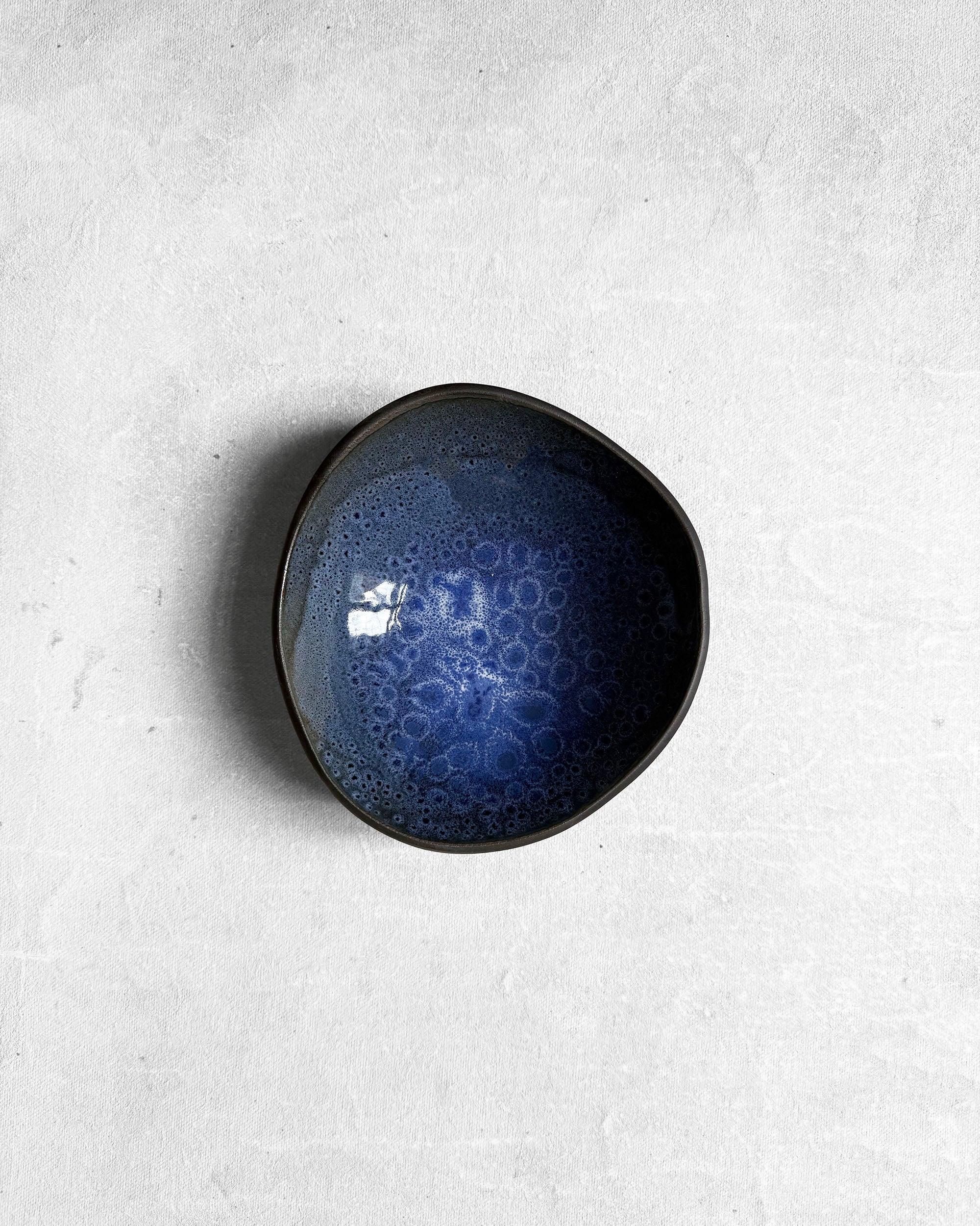 Tapas Plate in Blue Hydrangea