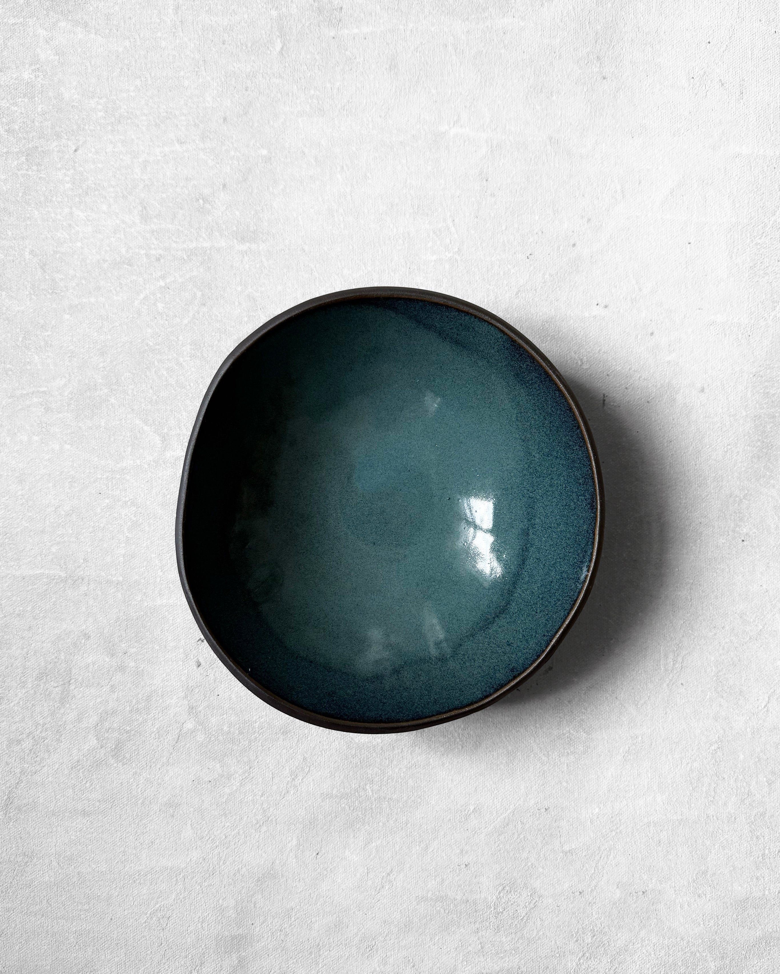 Breakfast Bowl in Jade Green