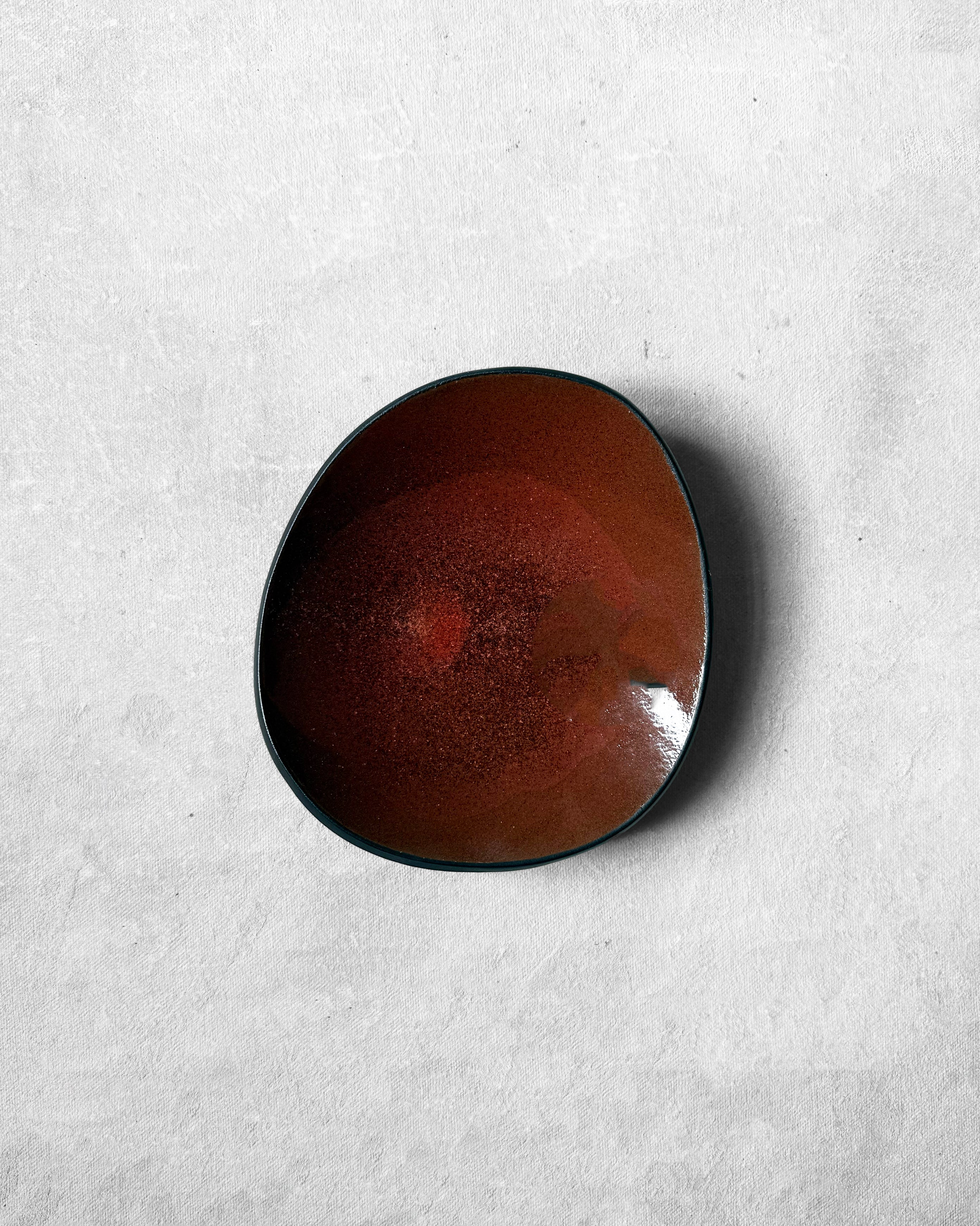 Tapas Plate in Speckled Pomgranate