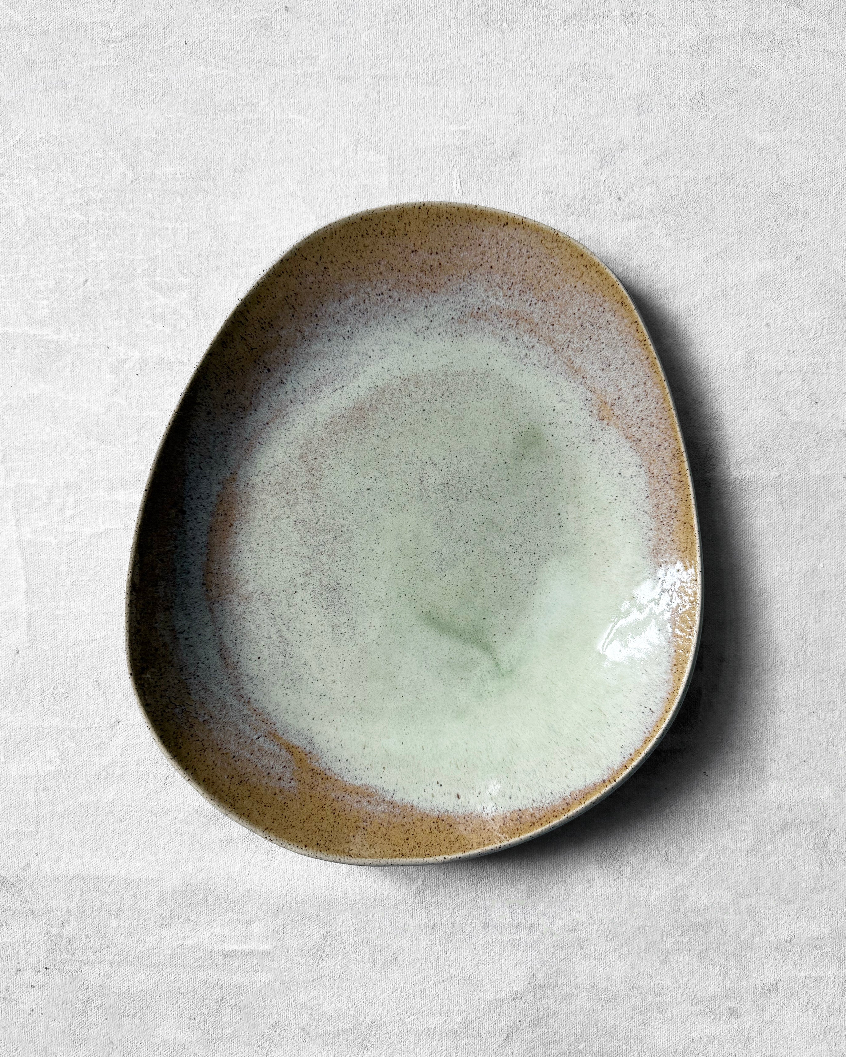 Dinner Plate in Sage Green