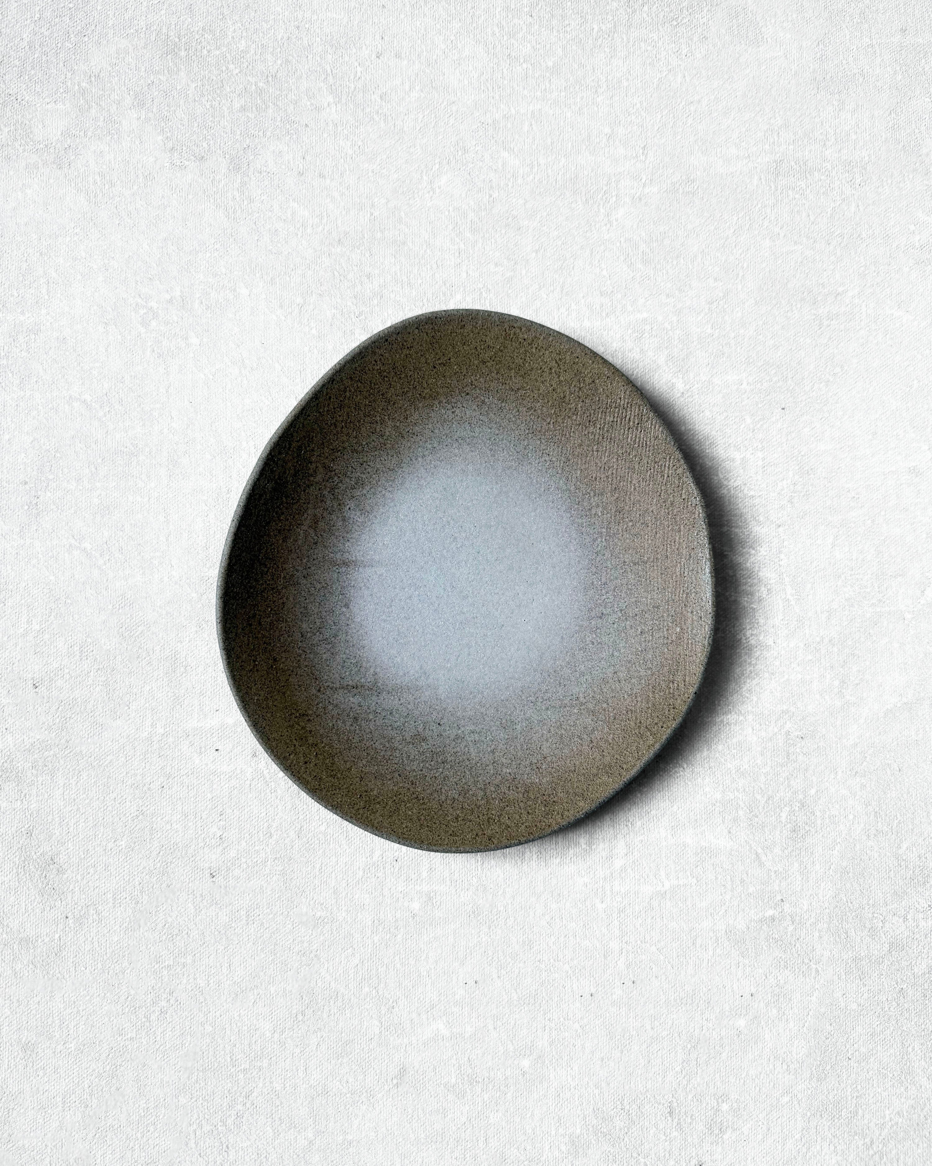 Tapas Plate in Matte Stone Grey