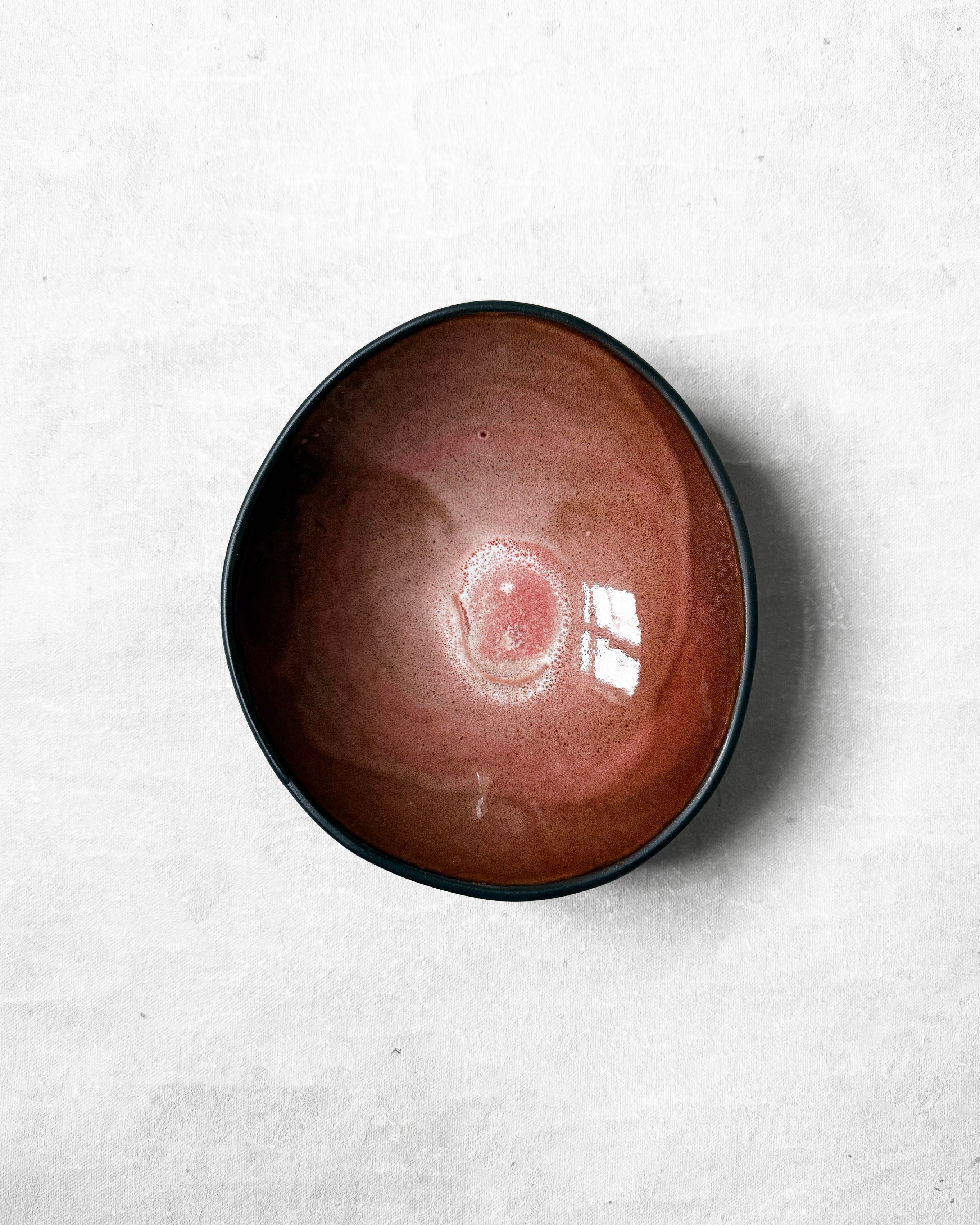 Breakfast Bowl in Deep Rose Quartz