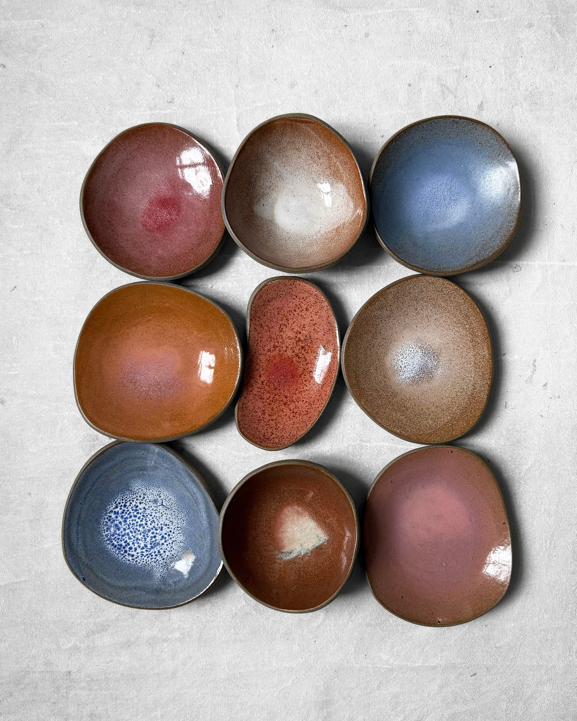 Tapas Plate in Glowing Peach