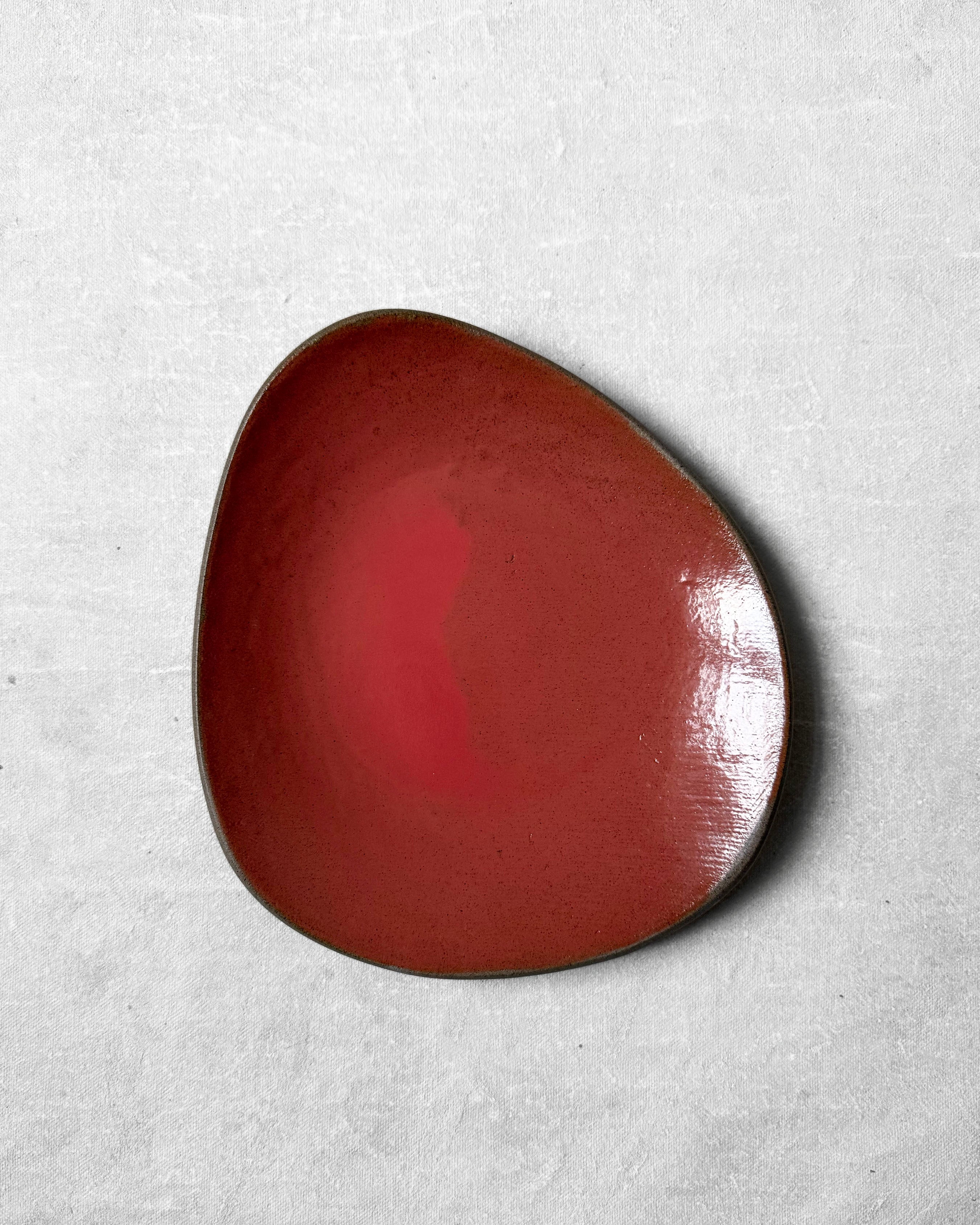 Dessert Plate in Hot Pink