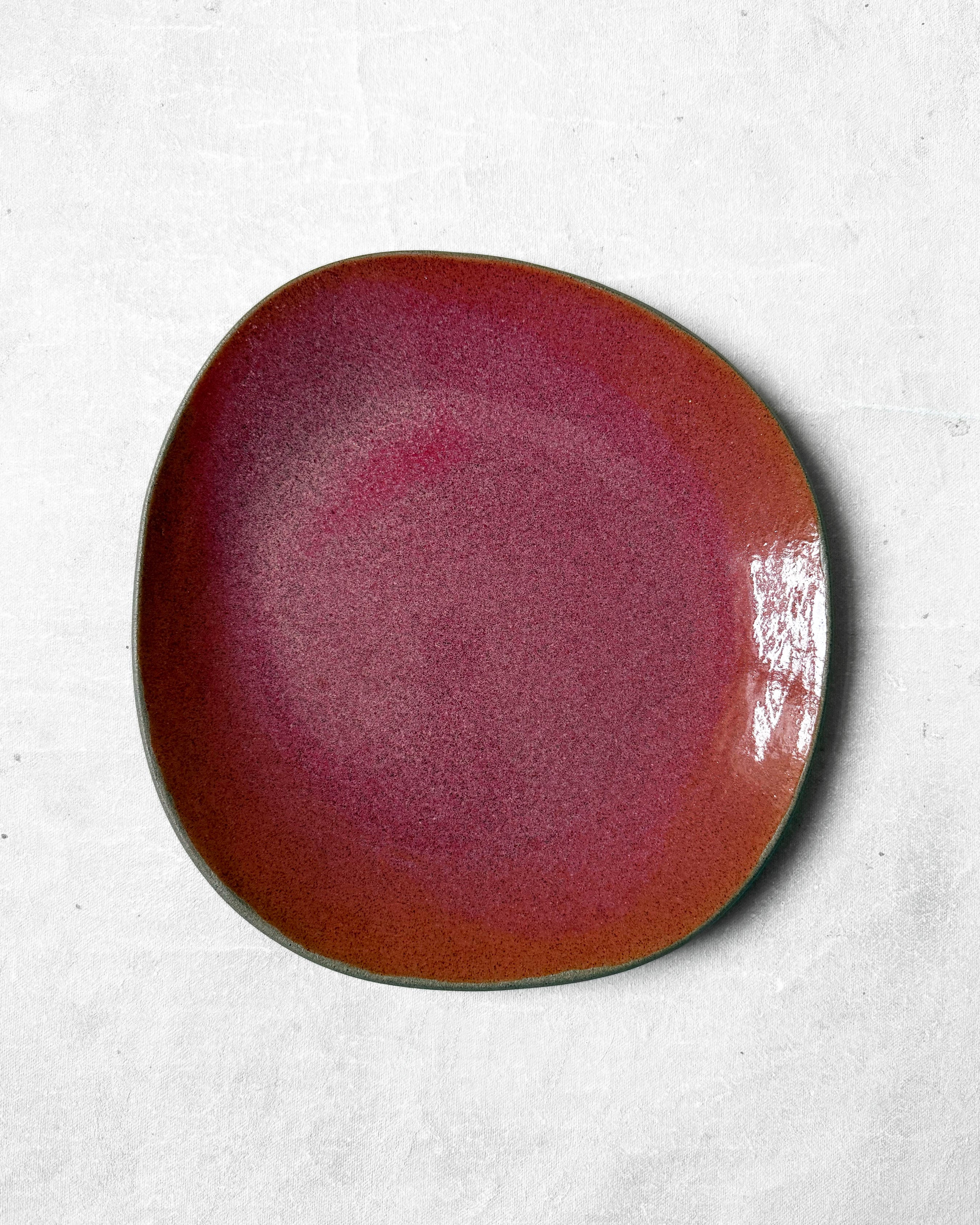 Dinner Plate in Pink Fizz