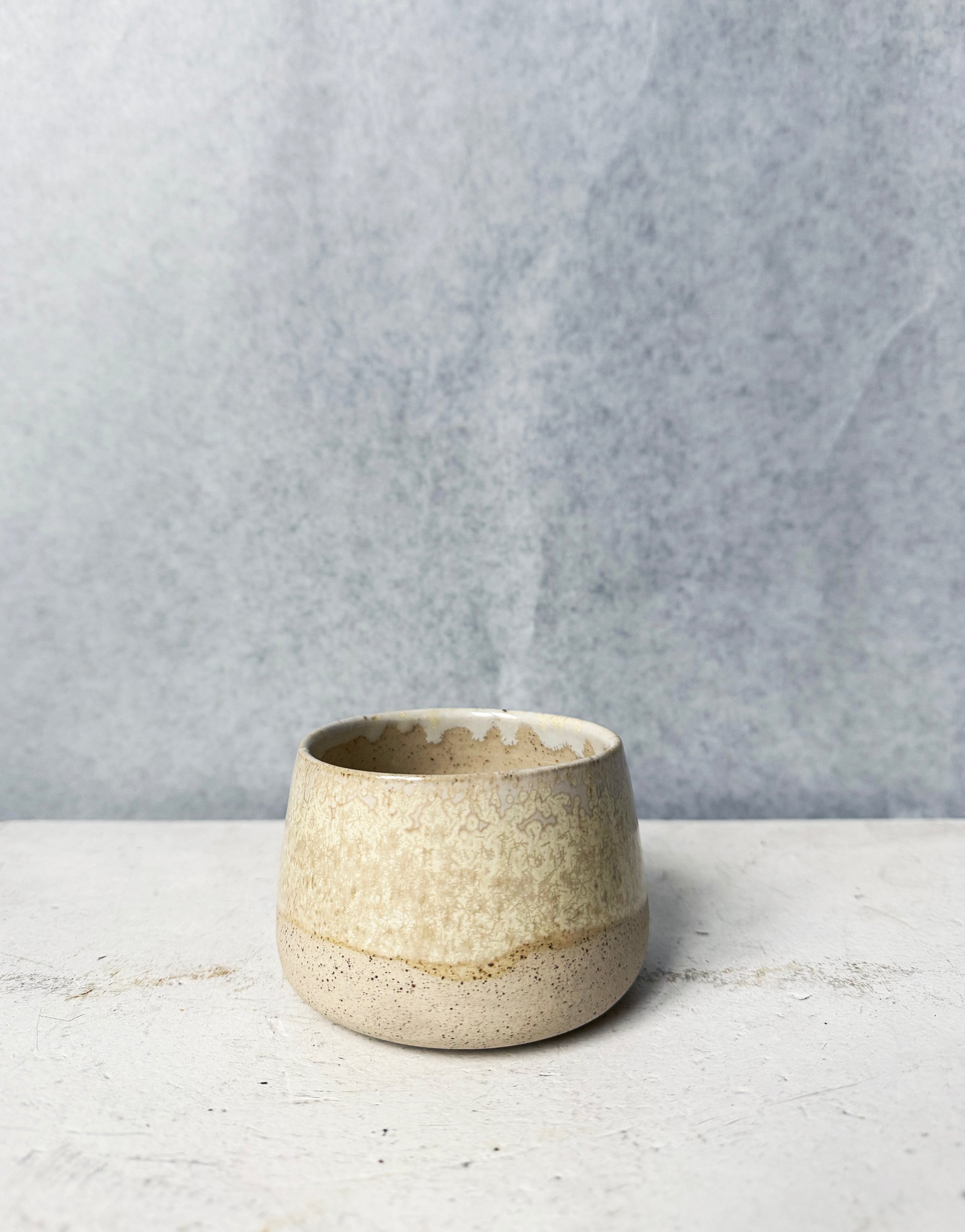COMING SOON Cappuccino Cup in Marbled Beige