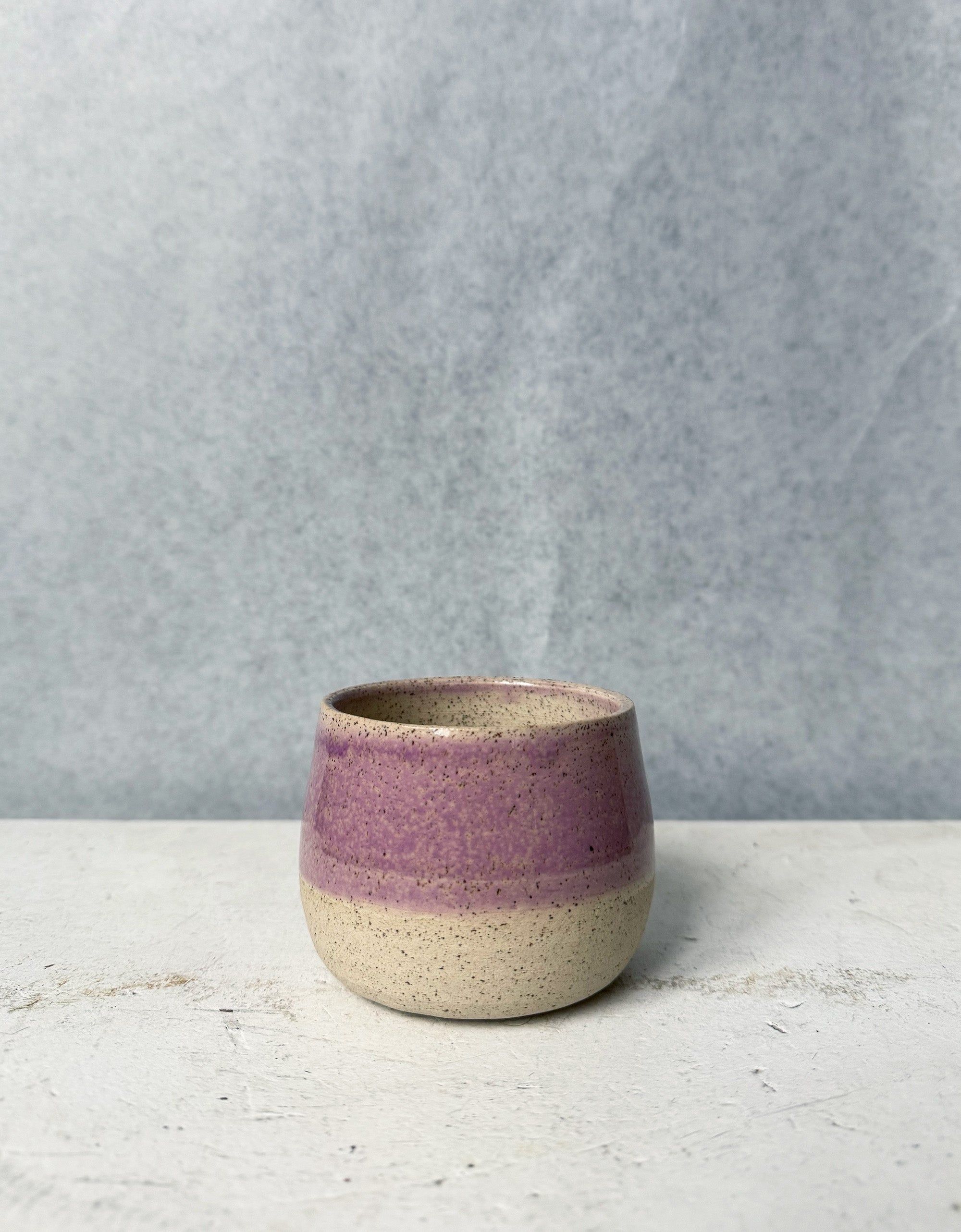 COMING SOON Cappuccino Cup in Lila Purple