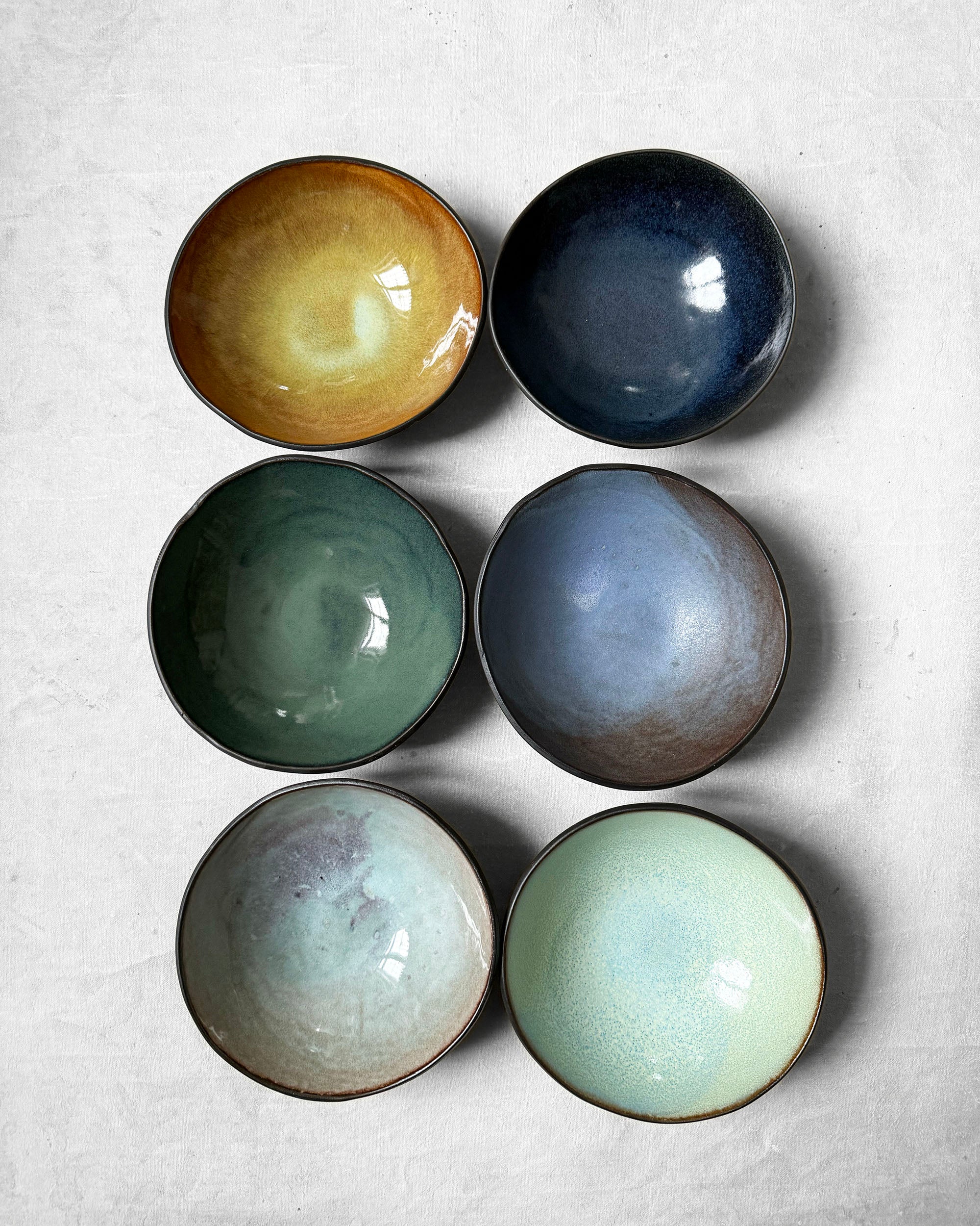 Pasta Bowl in Jade Glimmer