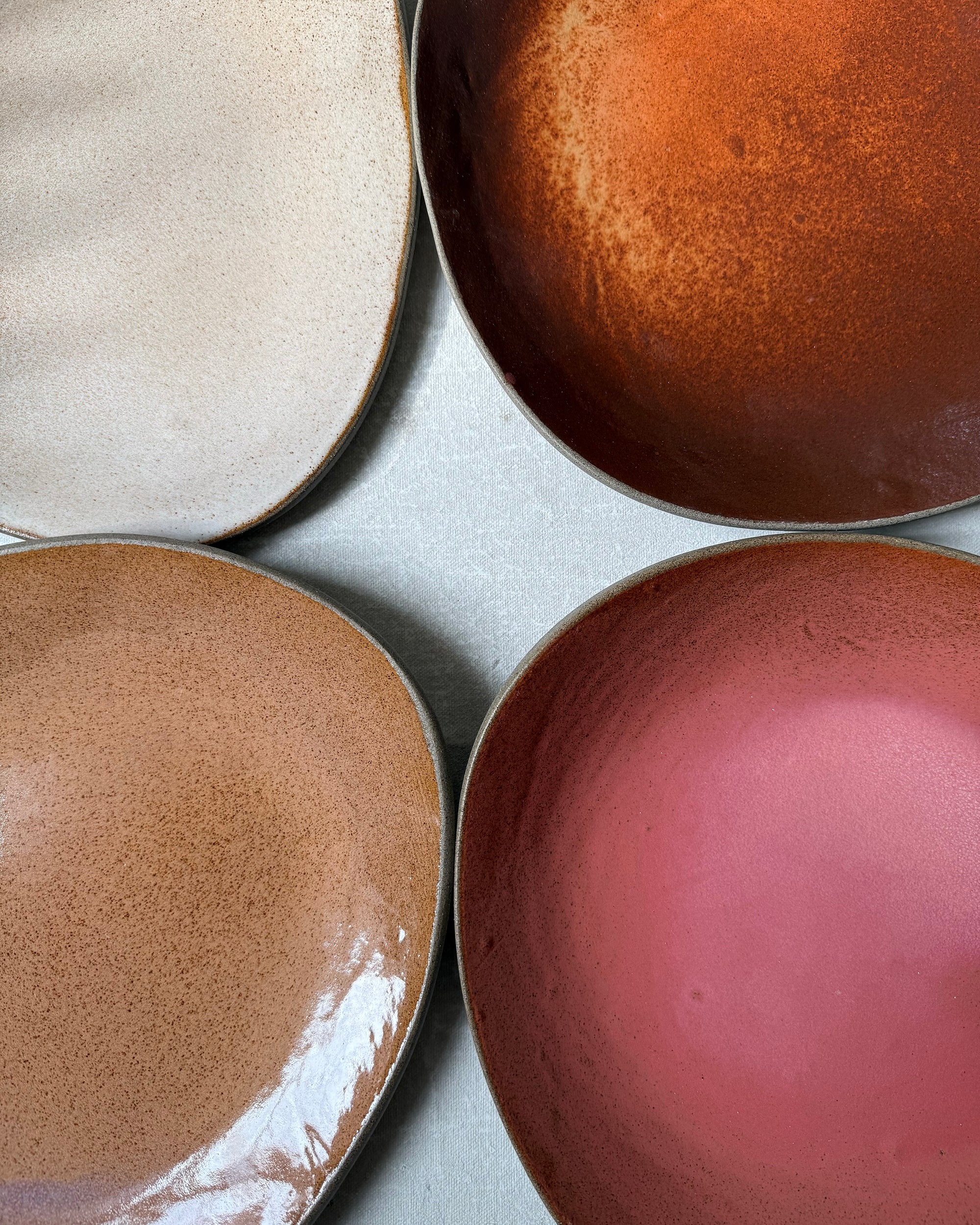 Dessert Plate in Dark Cherry