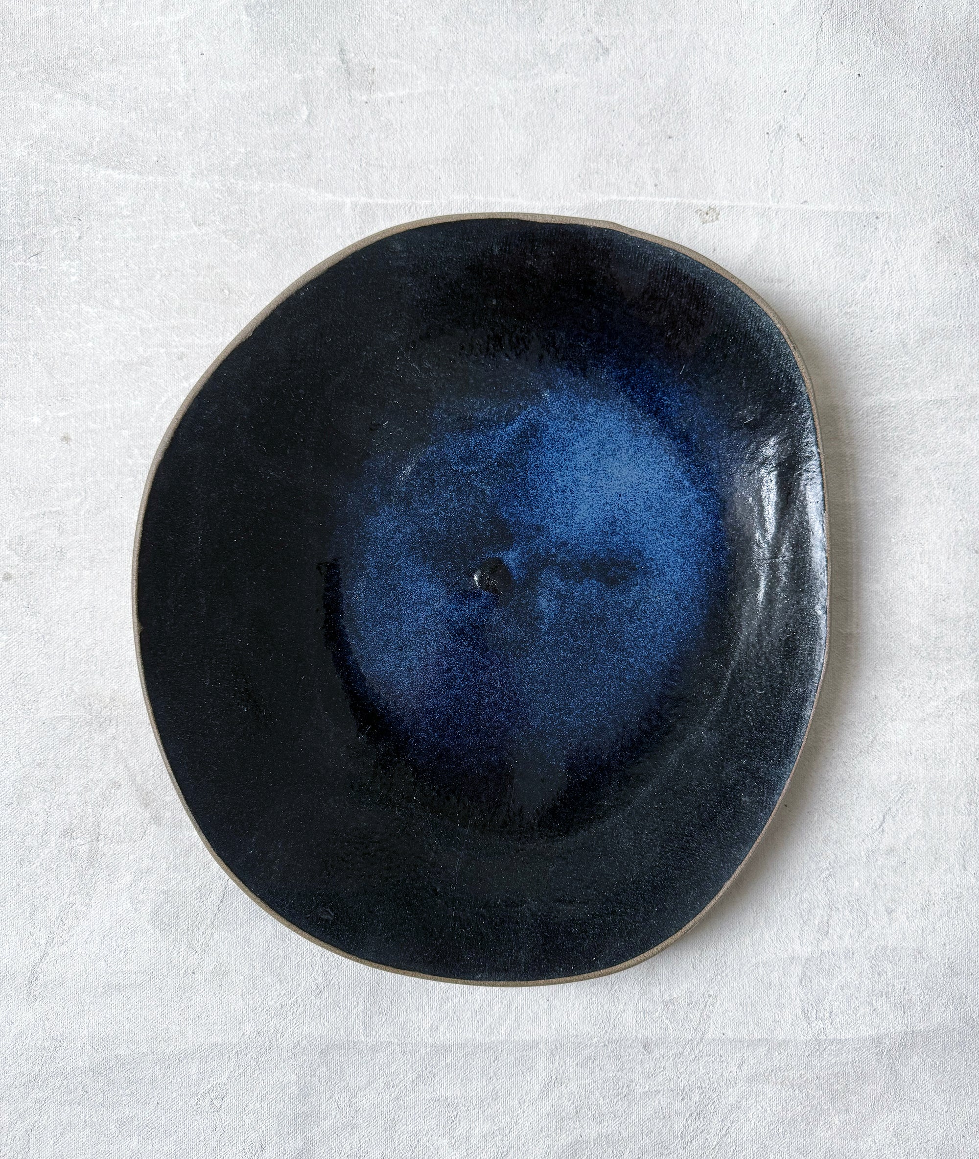 Dinner Plate in Cosmic Blue