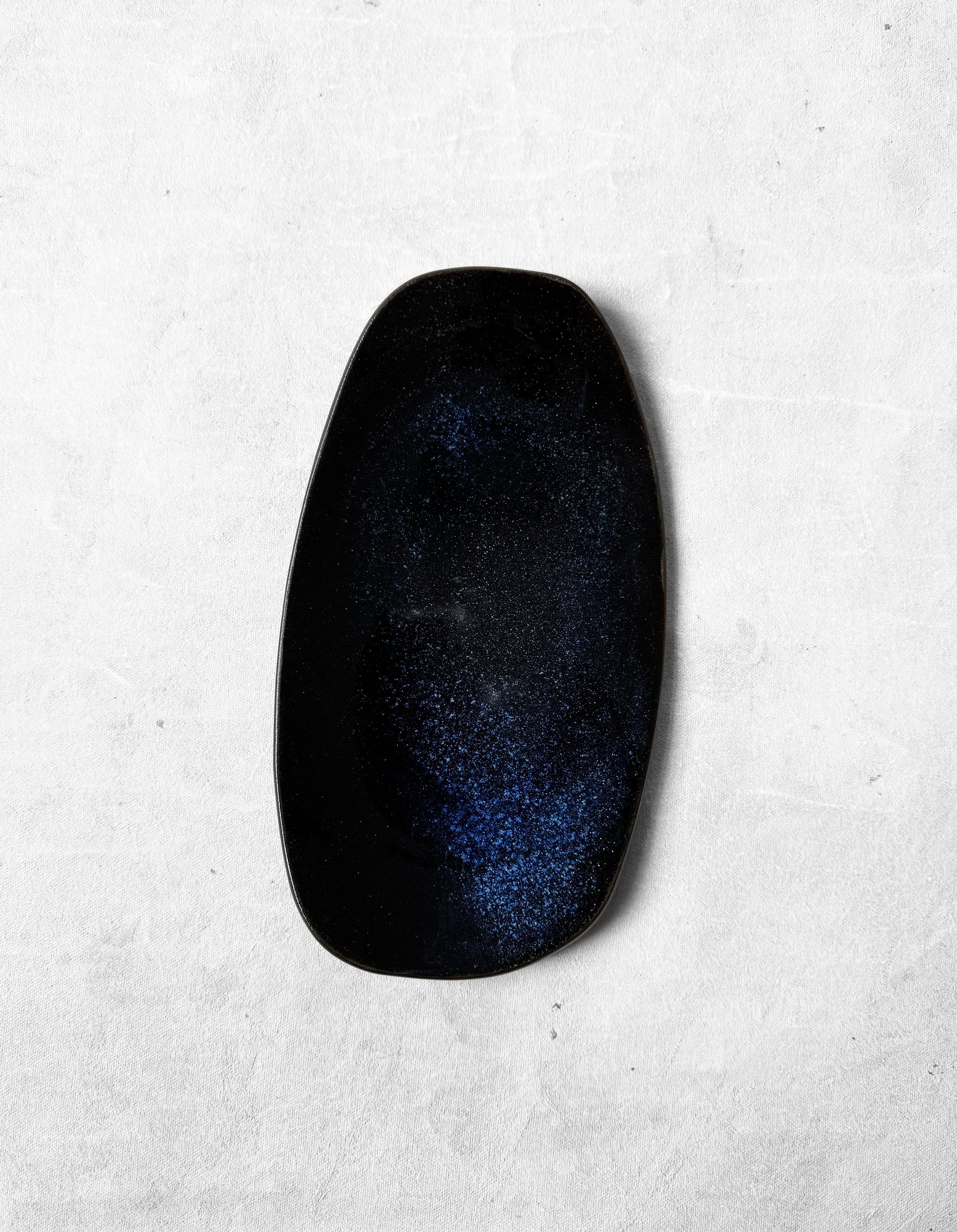 Small Serving Platter in Night Sky