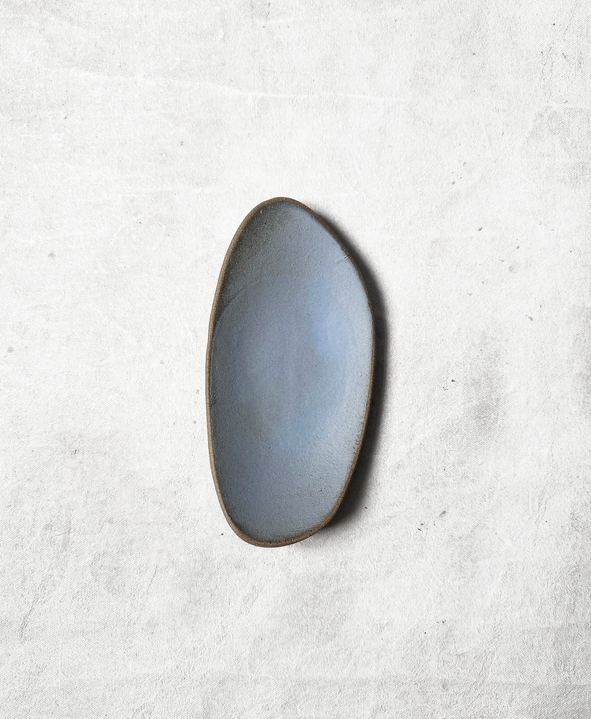 Tapas Tray in Matte Cerulean