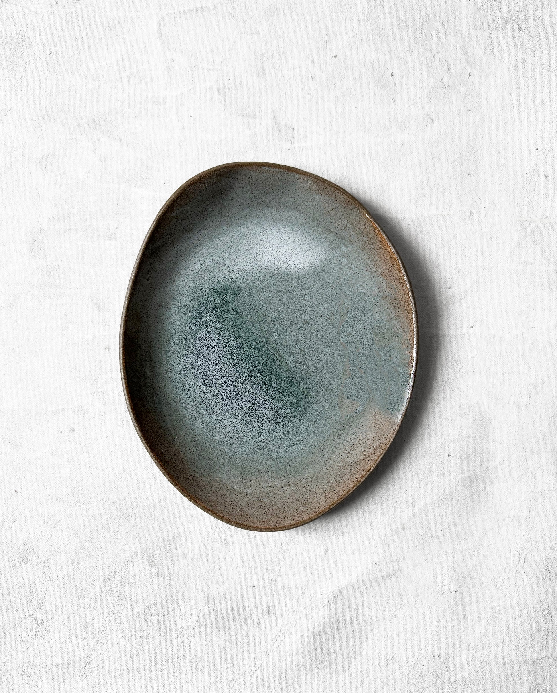 Dessert Plate in Smoky Blue