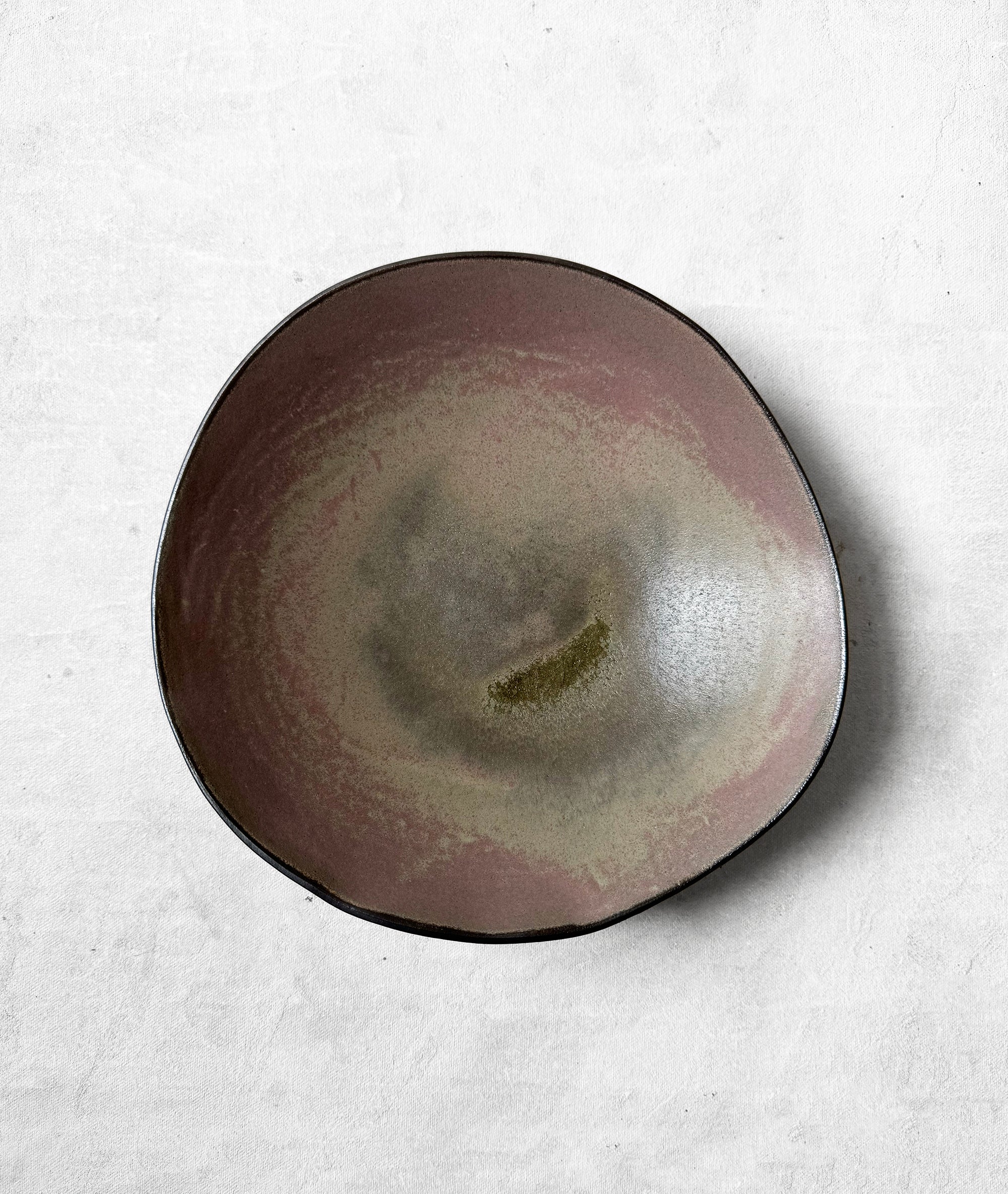 Pasta Bowl in Dark Mauve