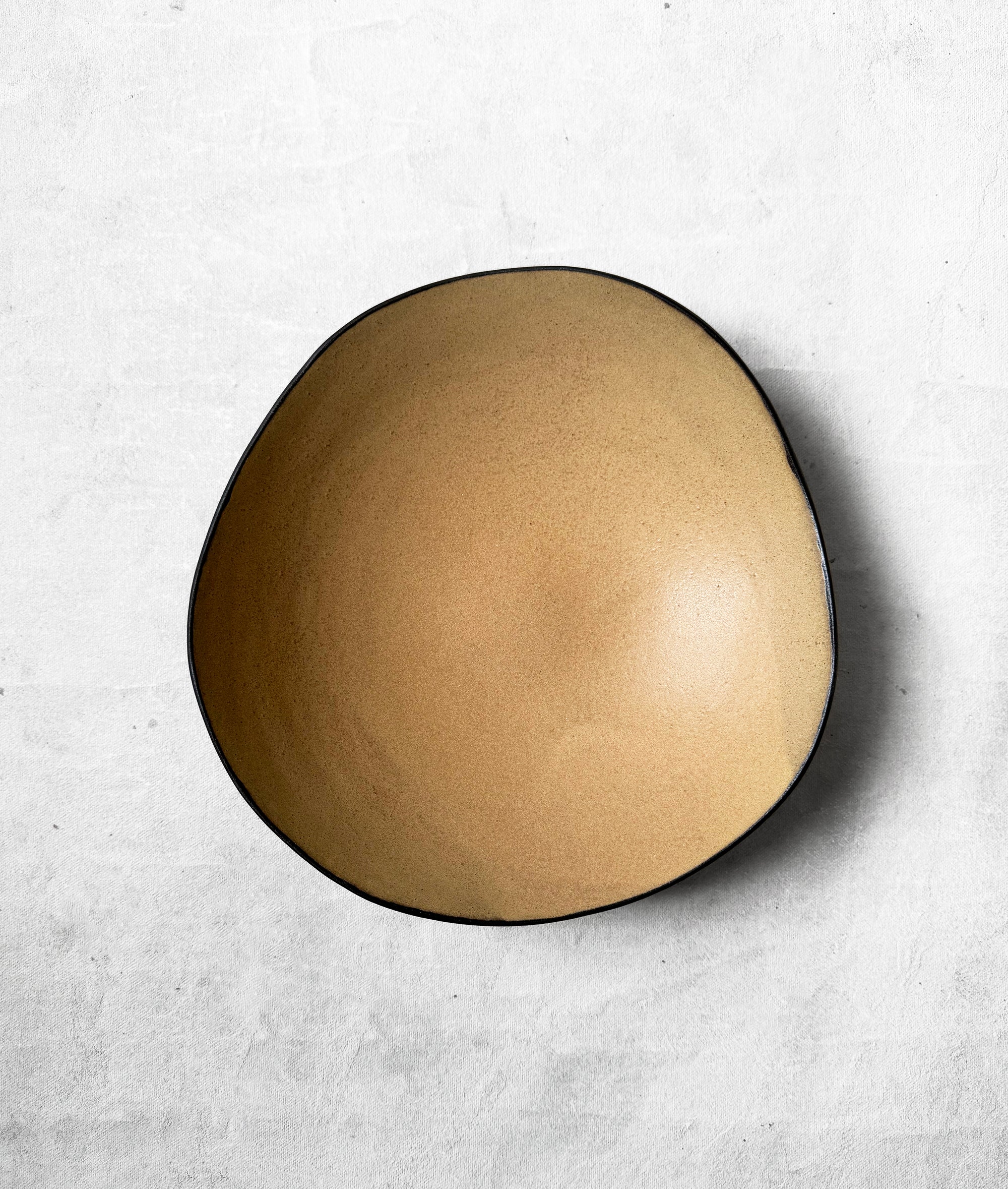 Pasta Bowl in Matte Honey