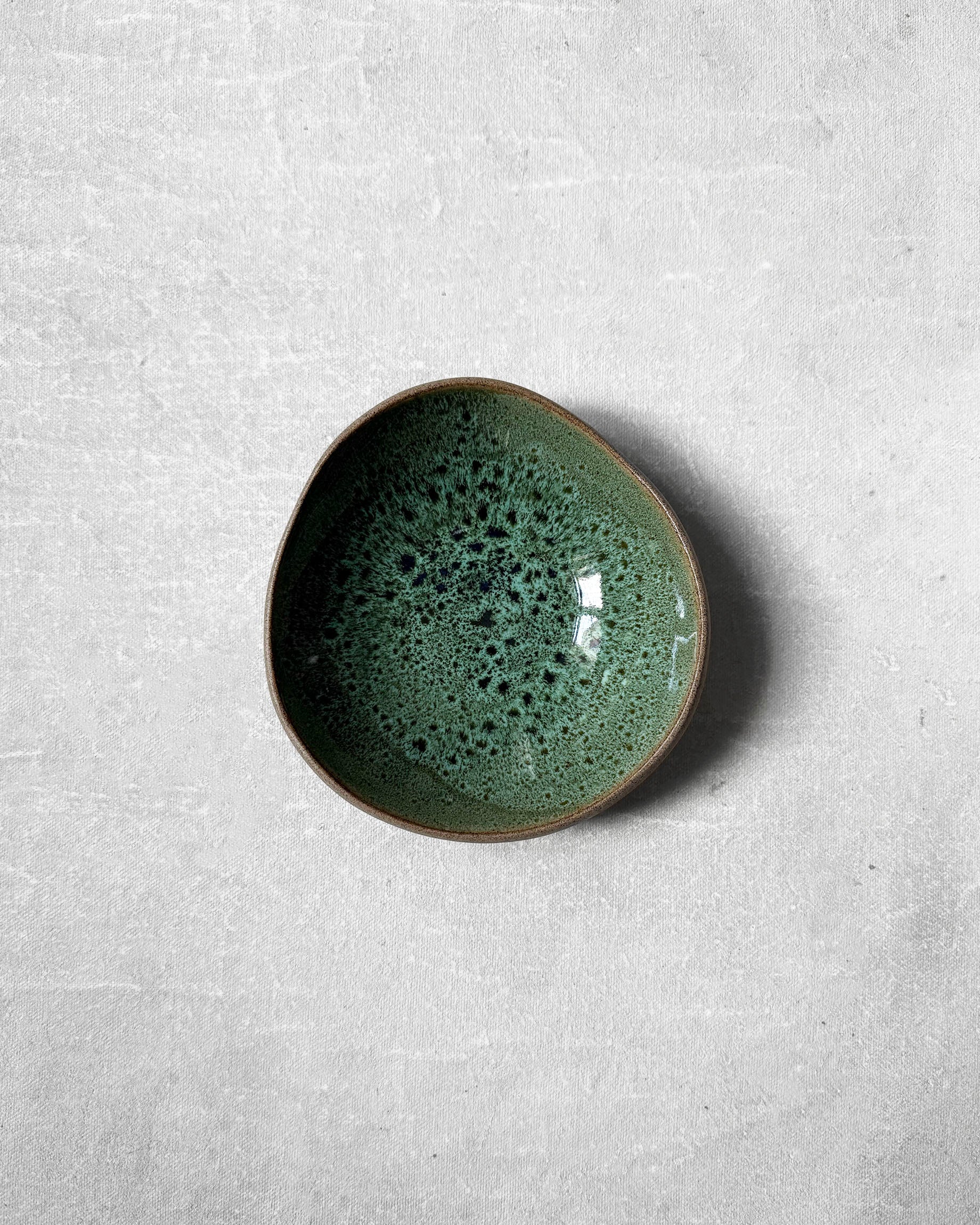 Tapas Bowl in Speckled Verde
