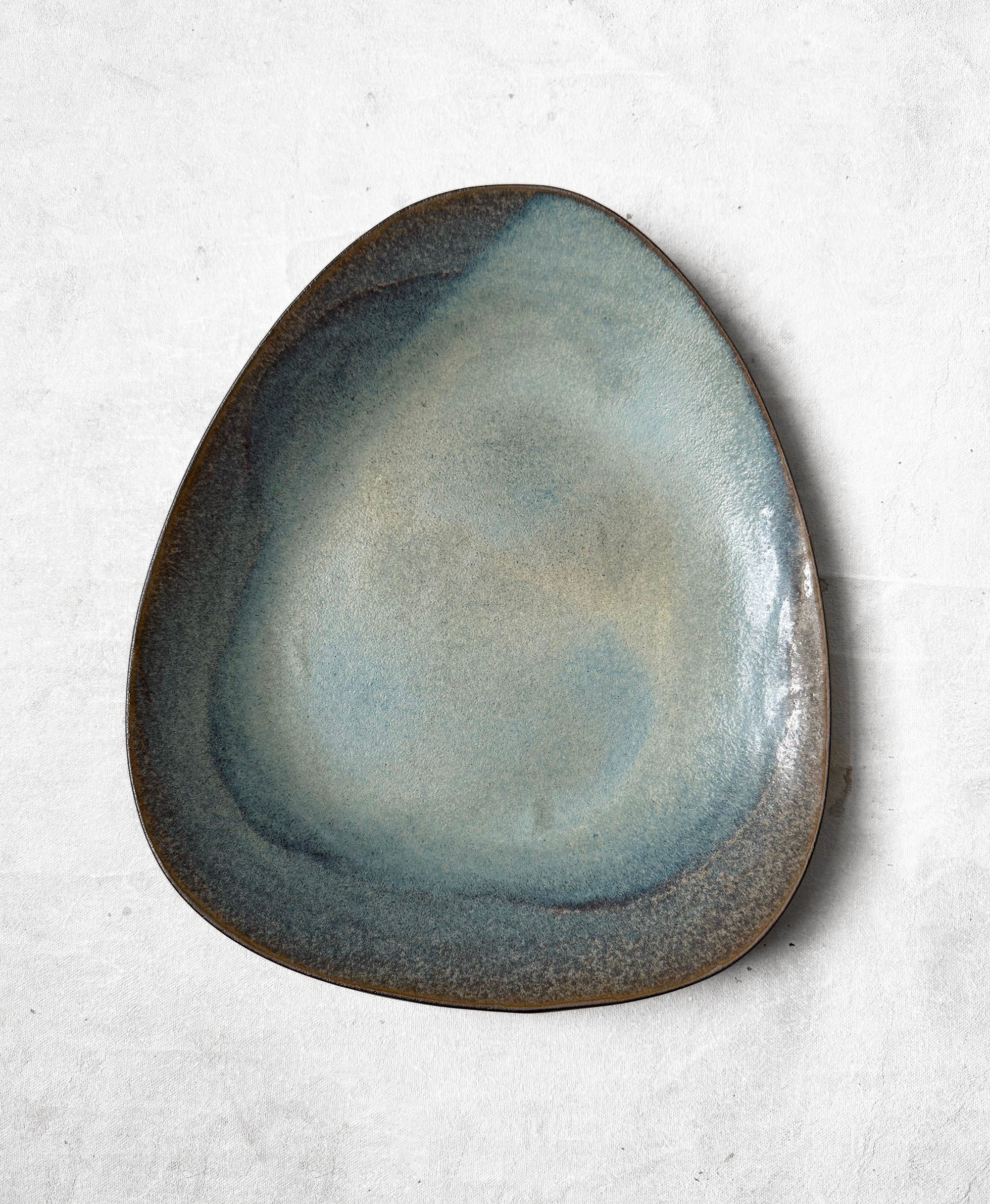 Large Serving Platter in Moonstone