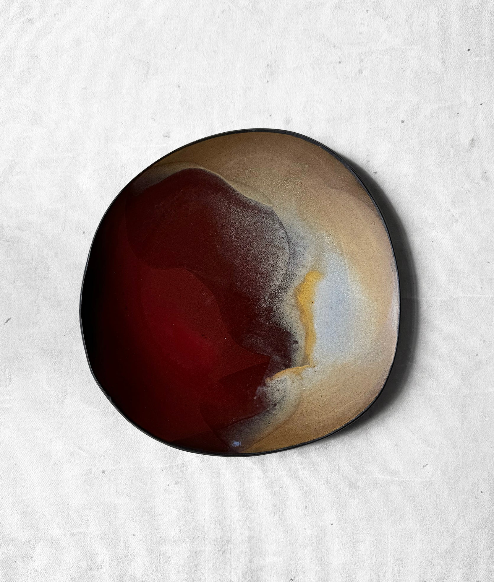 Dinner Plate in Red Desert