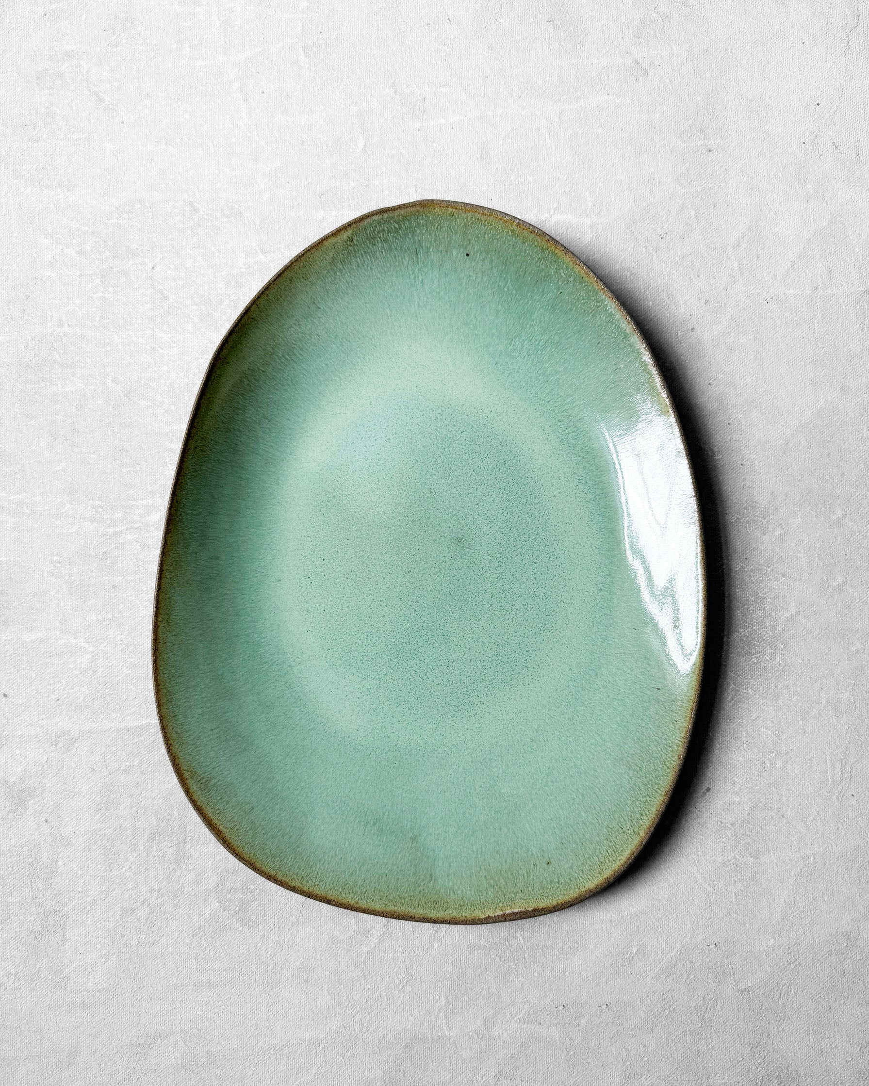 Dinner Plate in Avo Green