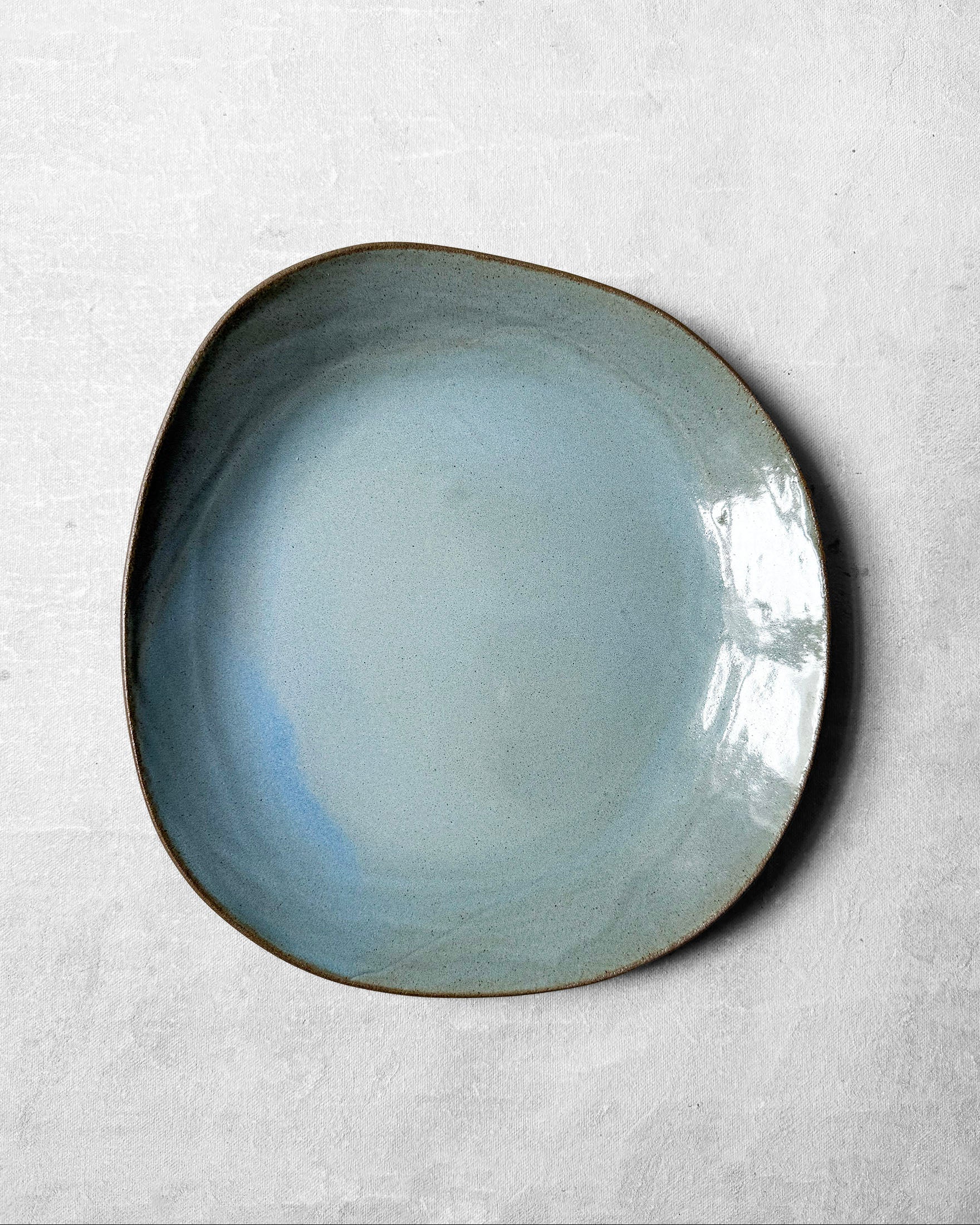 Dinner Plate in Muted Lagoon