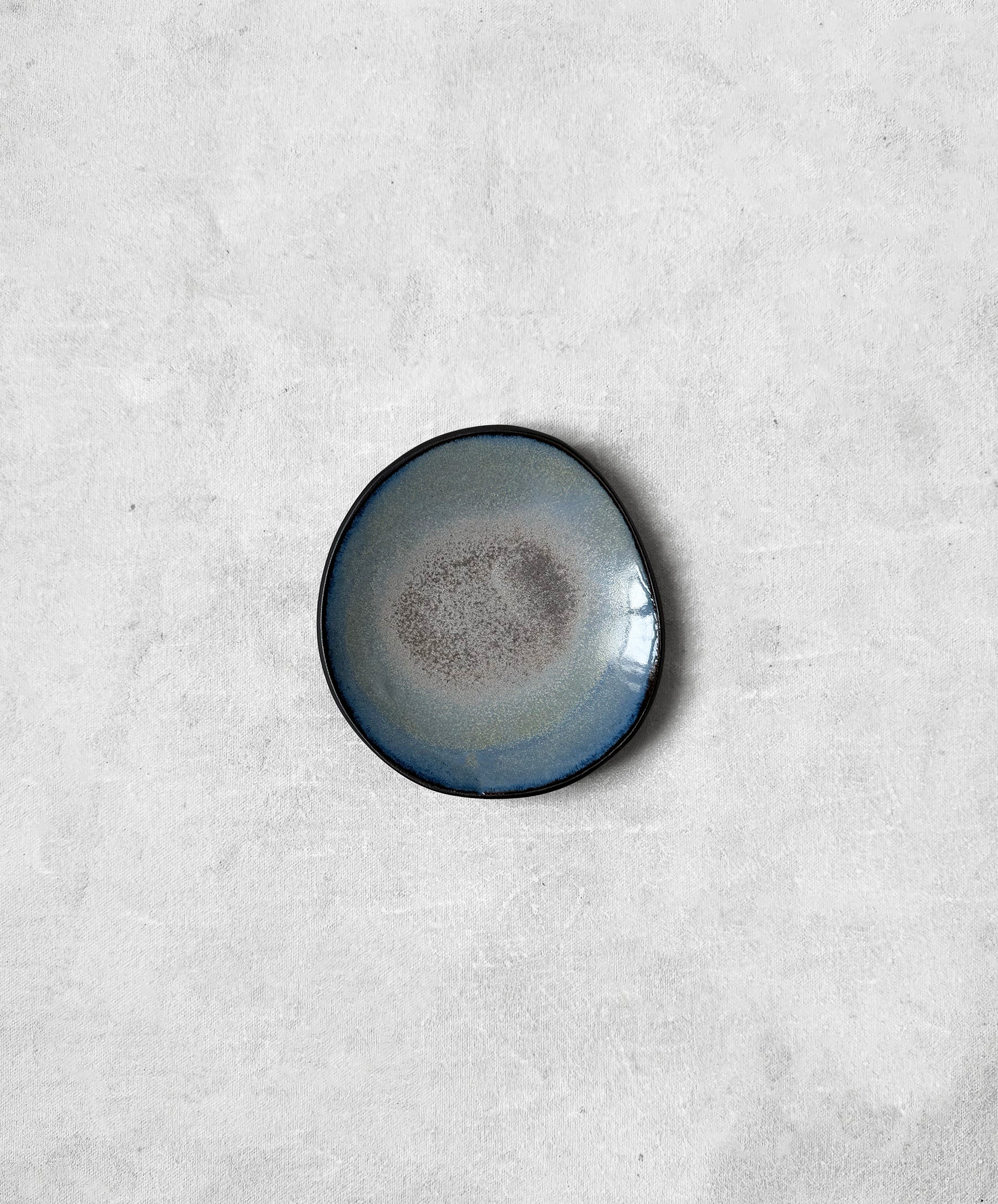 Tapas Plate in Stone Blue
