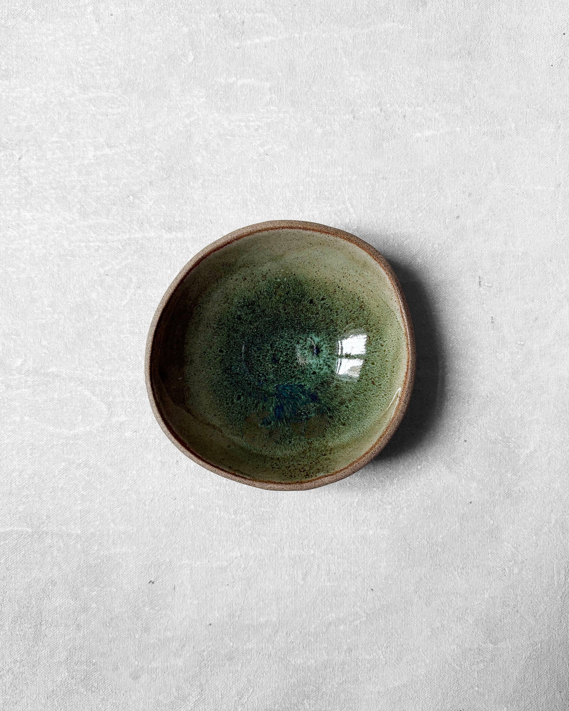 Tapas Bowl in Speckled Verde