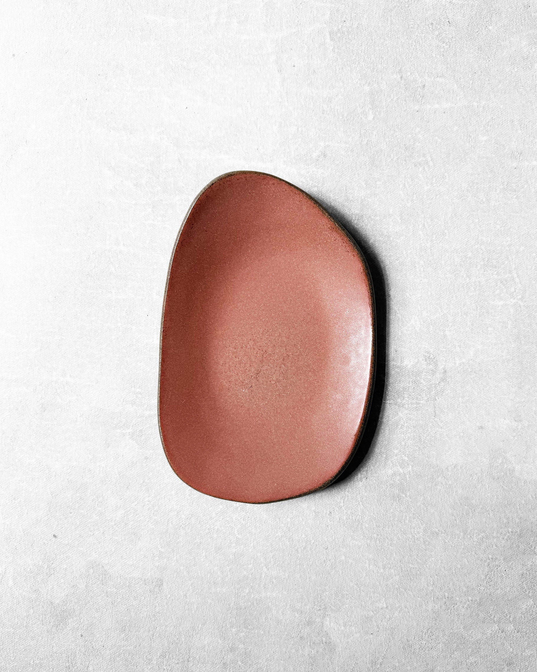 Tapas Plate in Satin Peach