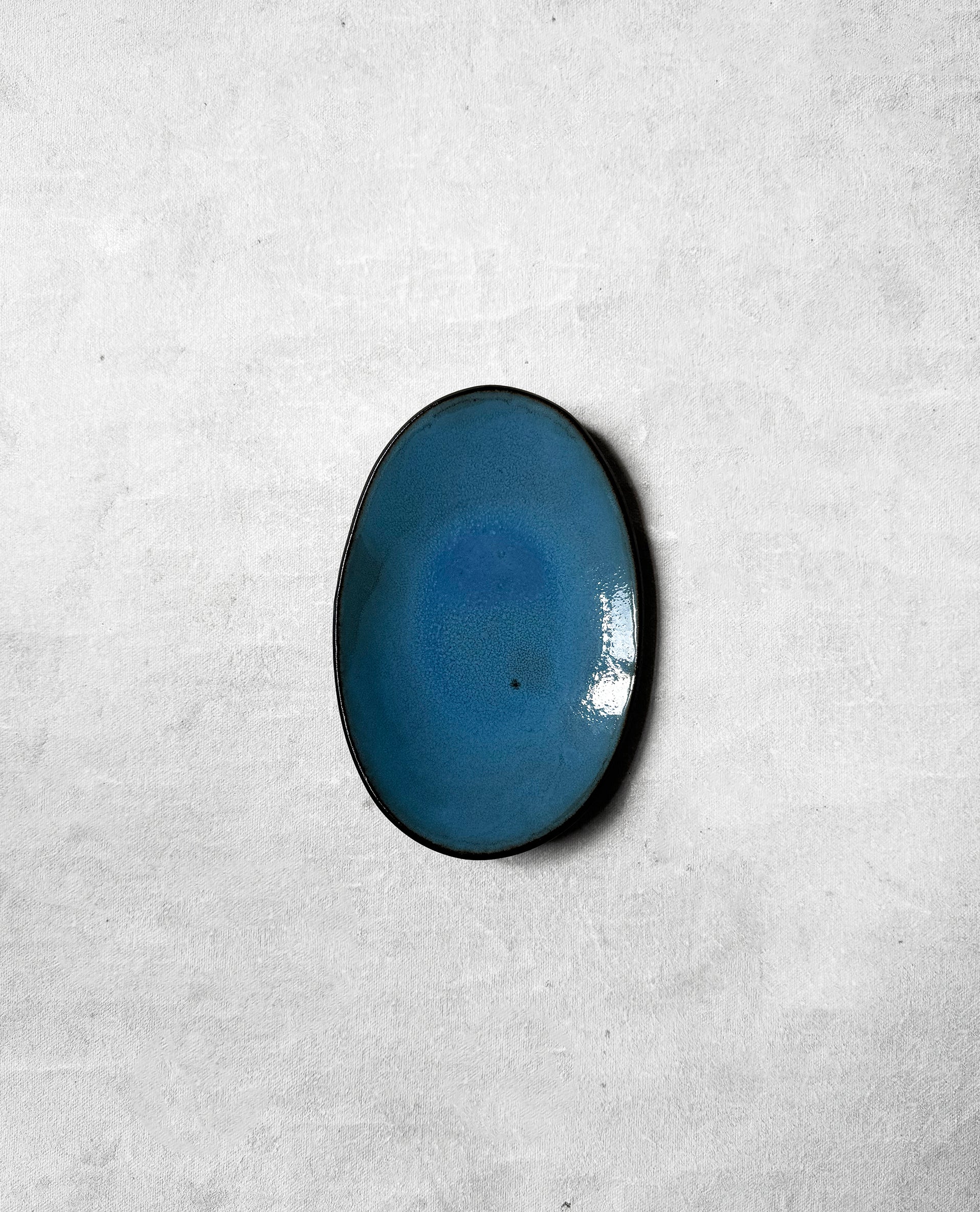 Tapas Plate in Azure Blue