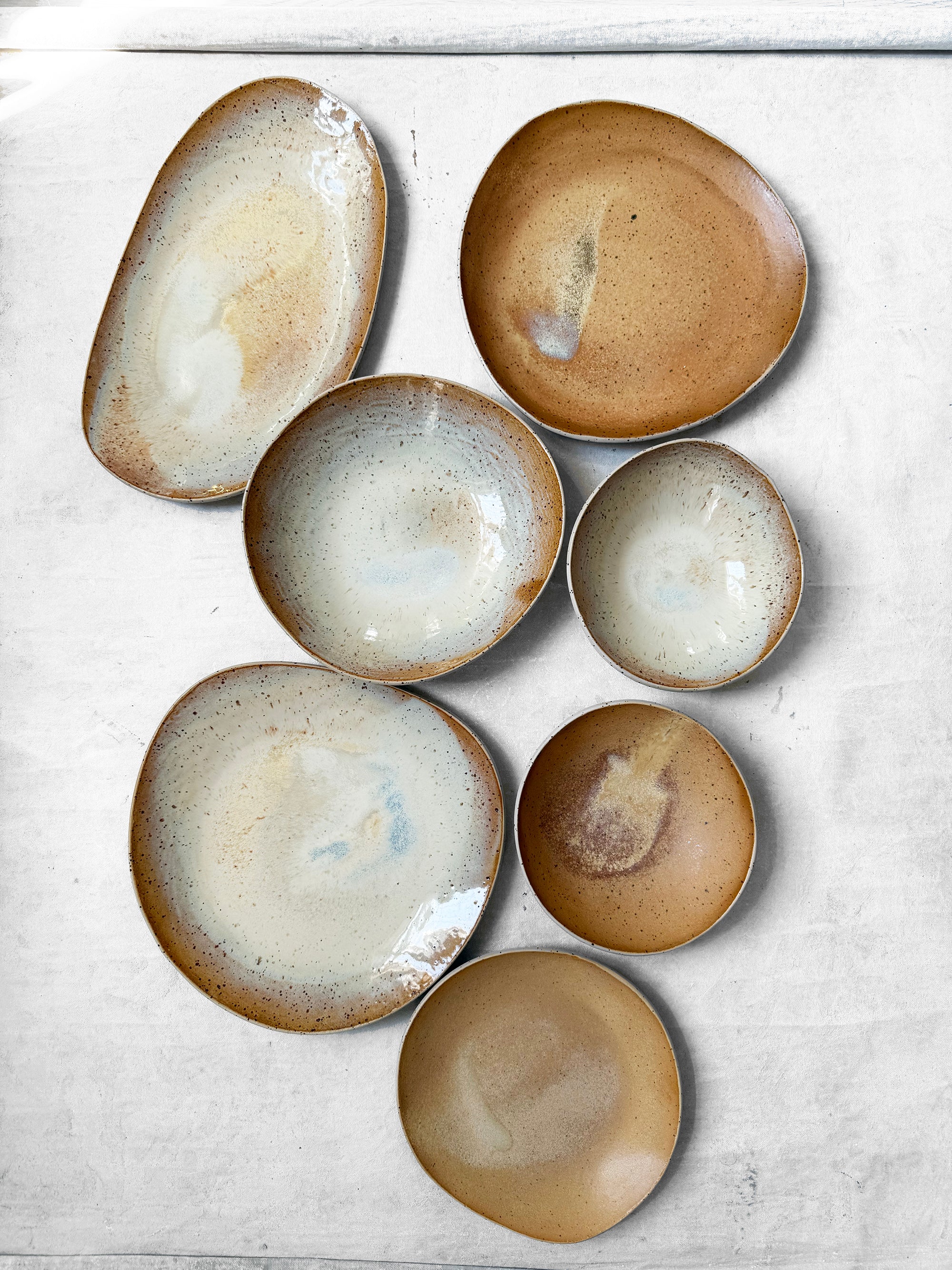 Breakfast Bowl in Golden Speckles