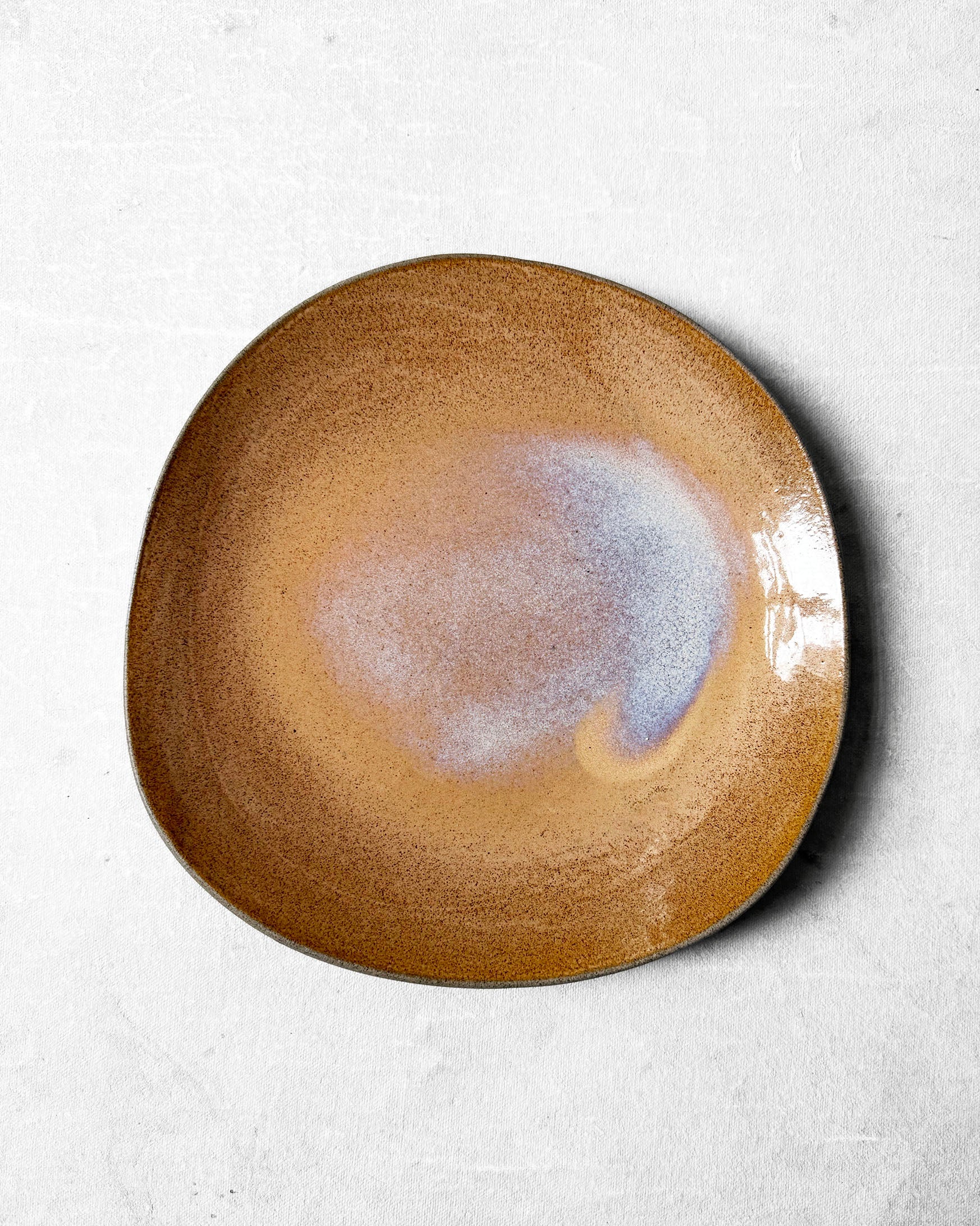 Everyday Plate in Glossy Apricot