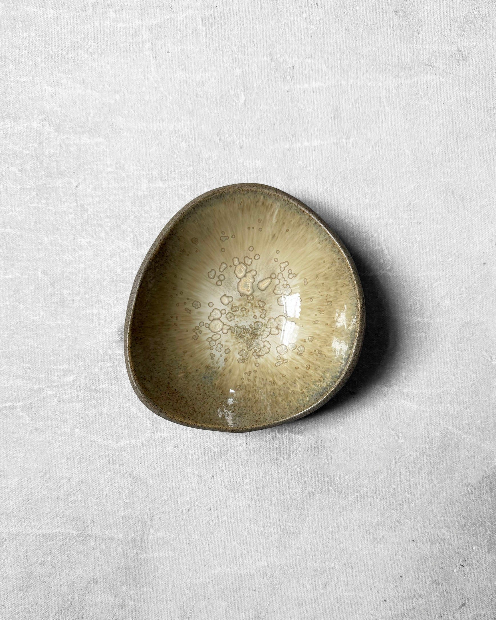 Tapas Bowl in Marbled Beige