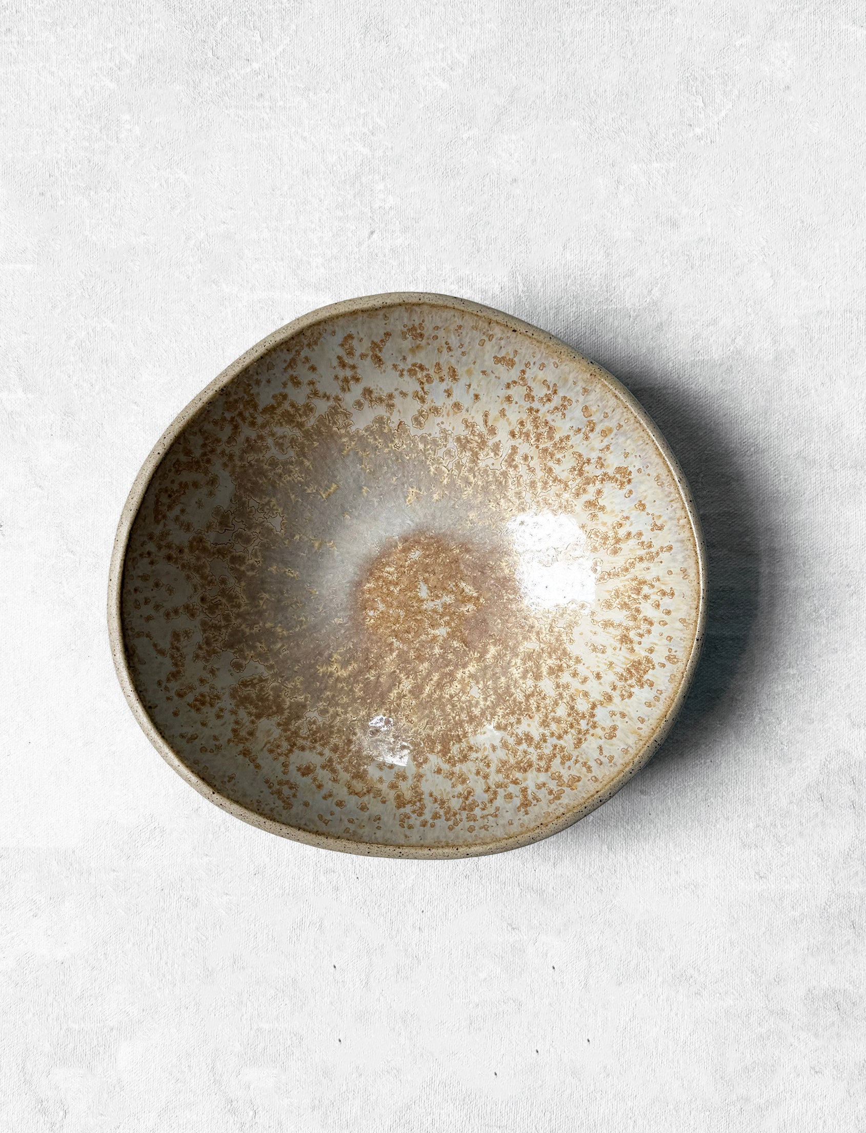 Breakfast Bowl in Golden Speckles