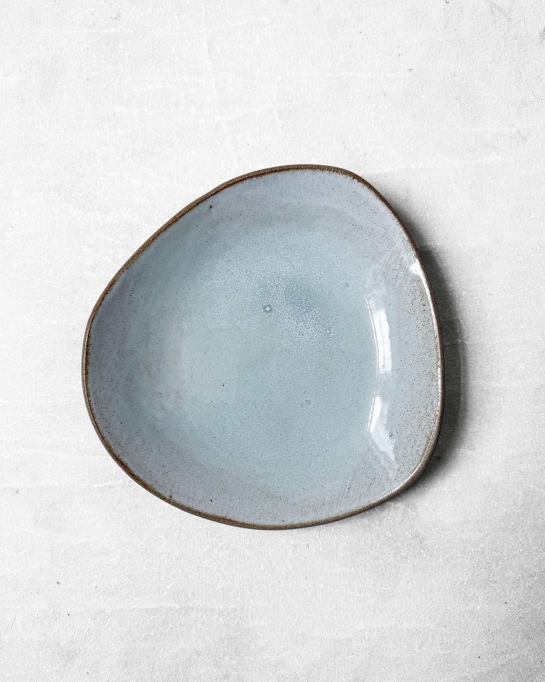 Dessert Plate in Ice Azure